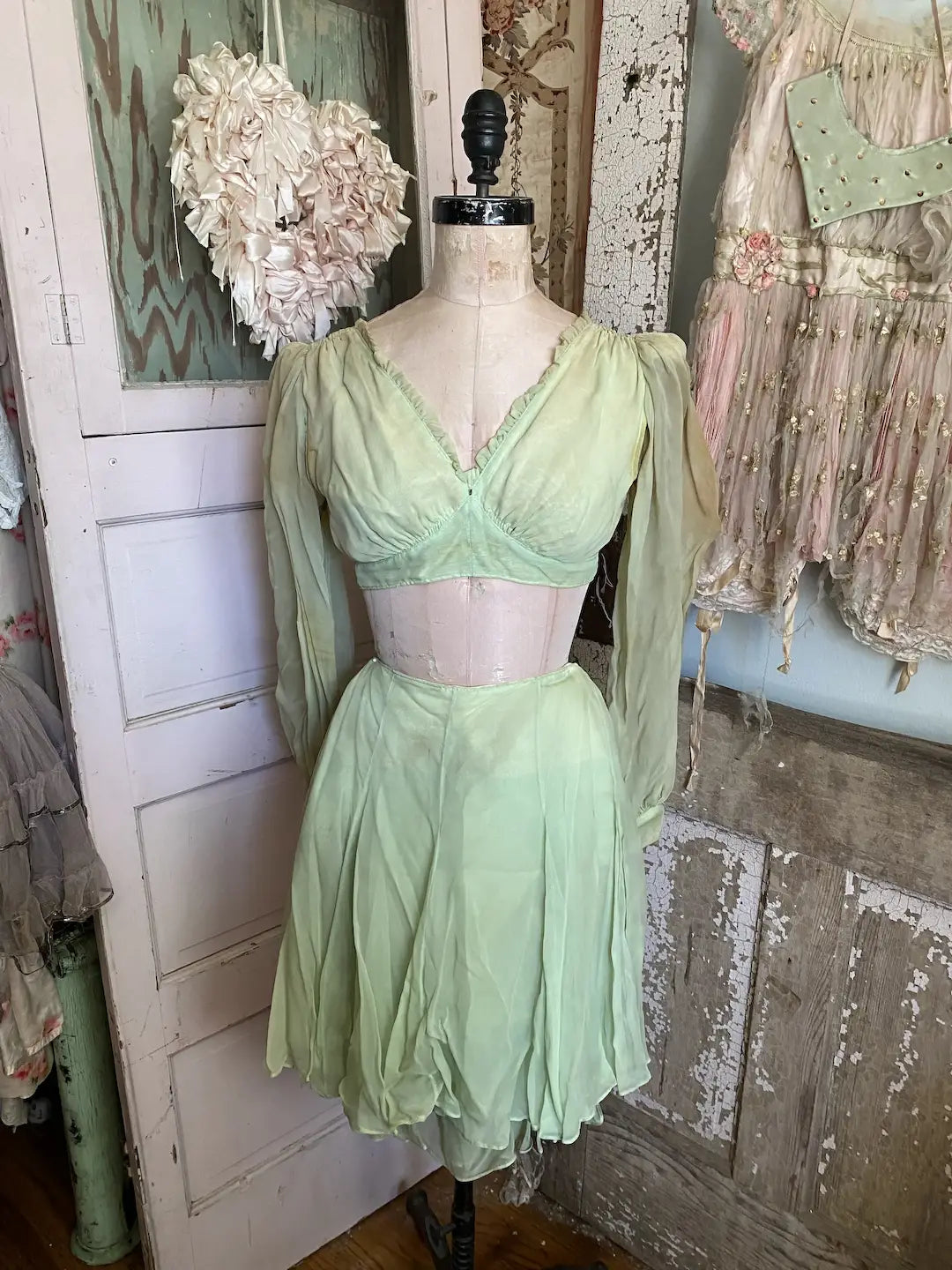 Vintage 1940s Hollywood Dance Costume Provenance Jean Aloise Showgirl