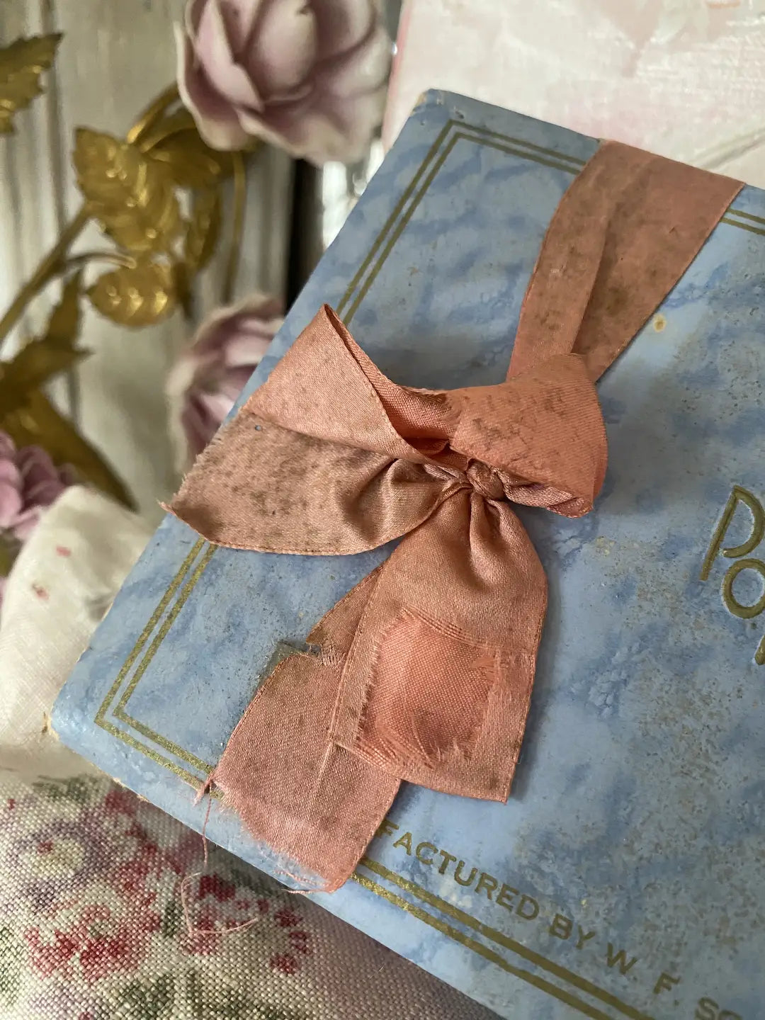 Antique Chocolate Candy Box