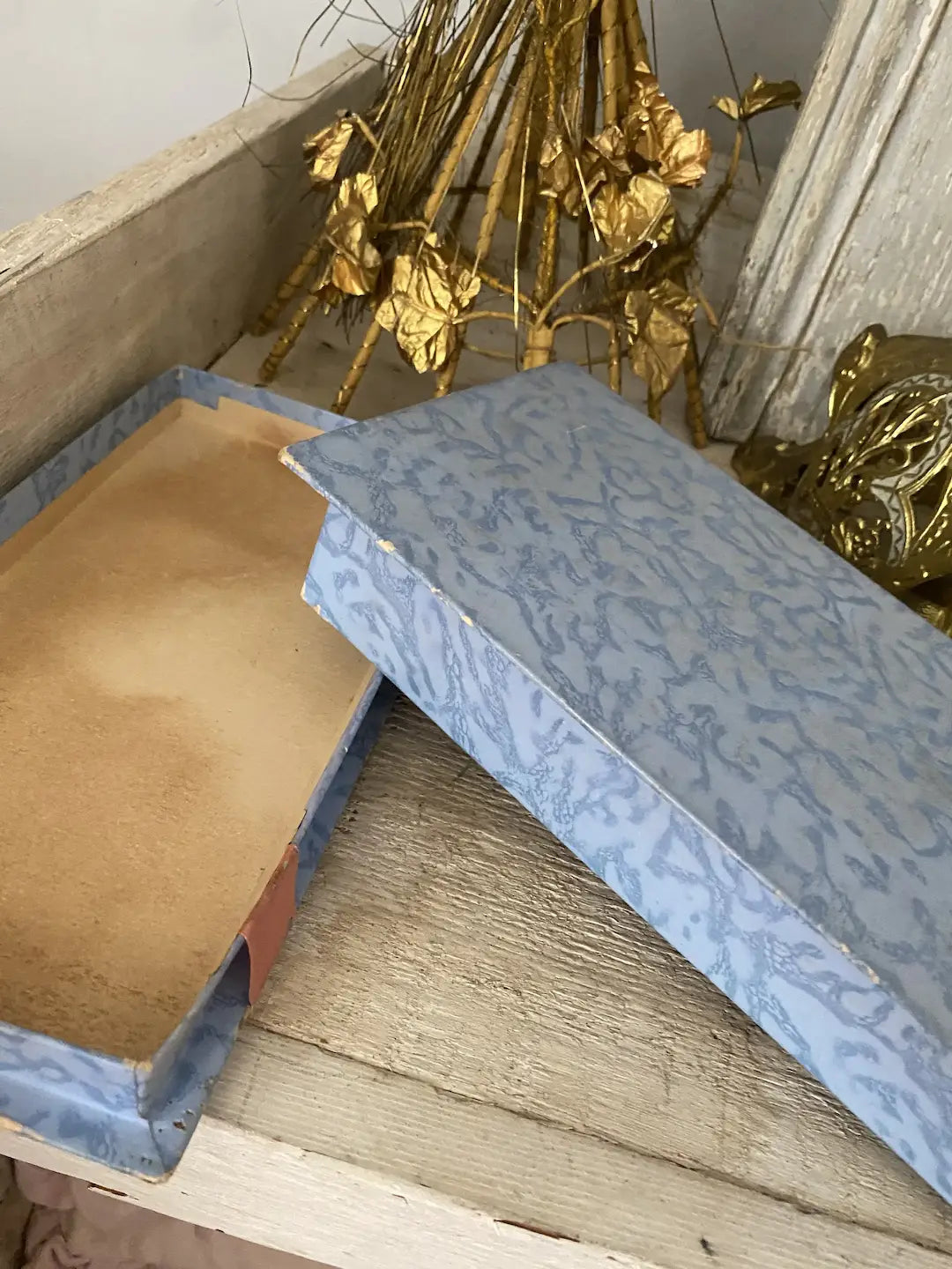 Antique Chocolate Candy Box