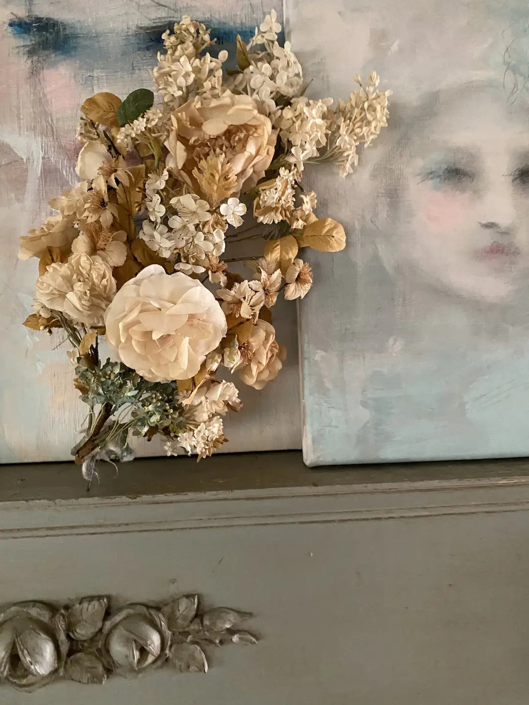 Antique French Floral Bouquet