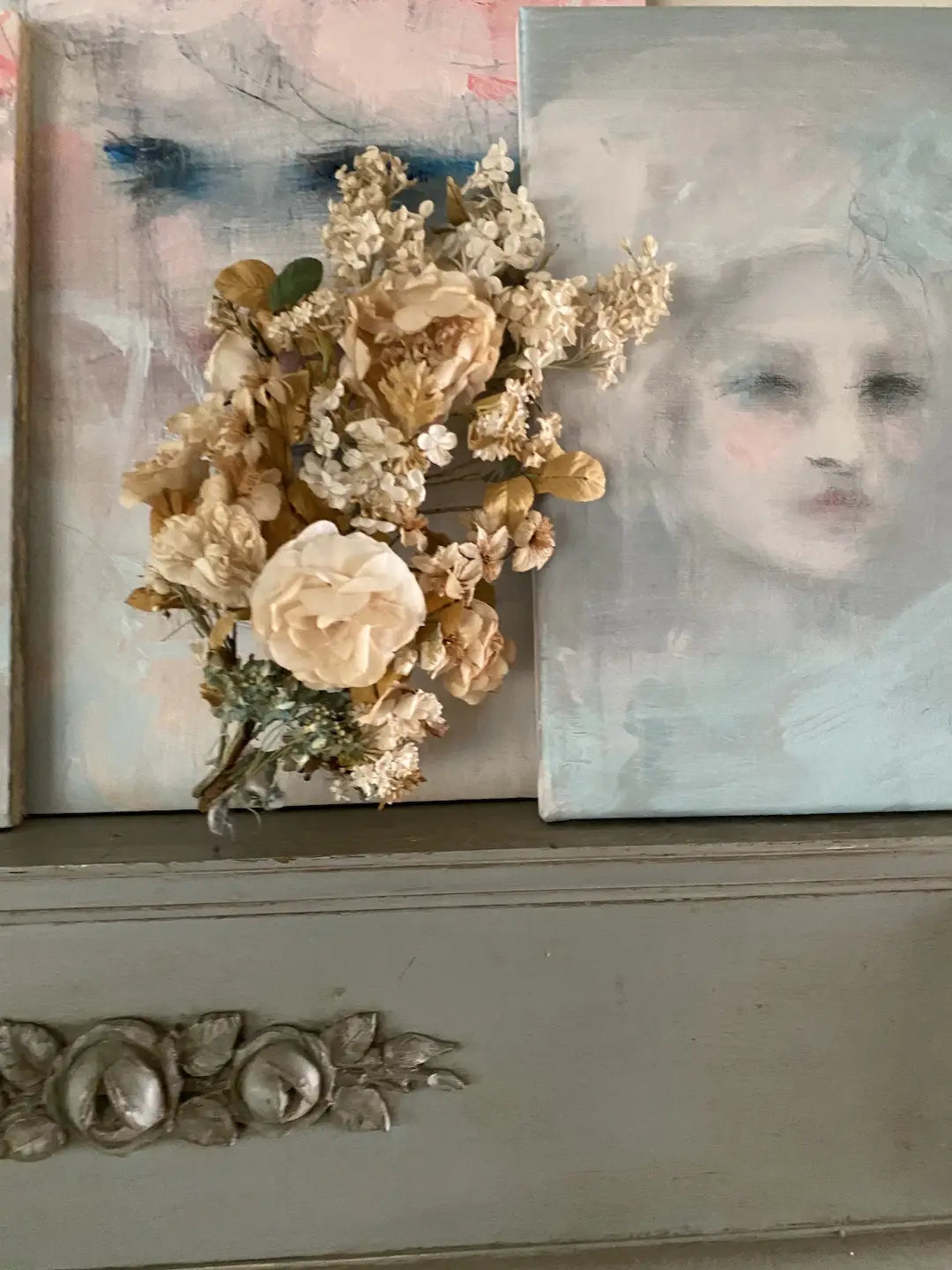 Antique French Floral Bouquet