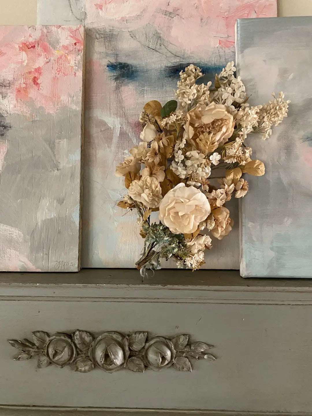 Antique French Floral Bouquet