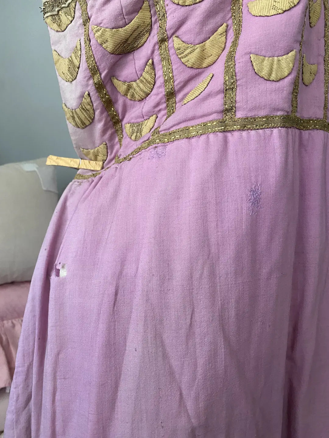 Antique Paris Opera Theater Costume 1880 AIDA