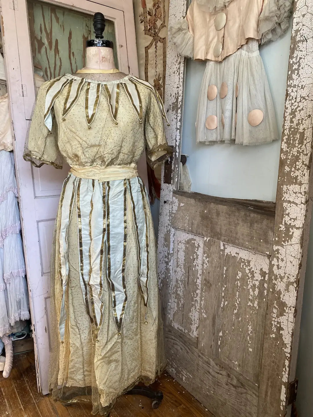 Antique Jester Costume Matching Hat