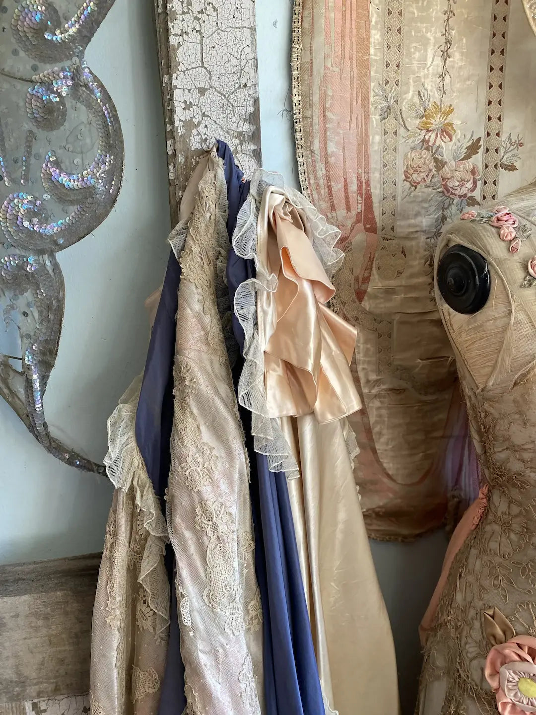 Antique Vintage Theater Costume Skirt