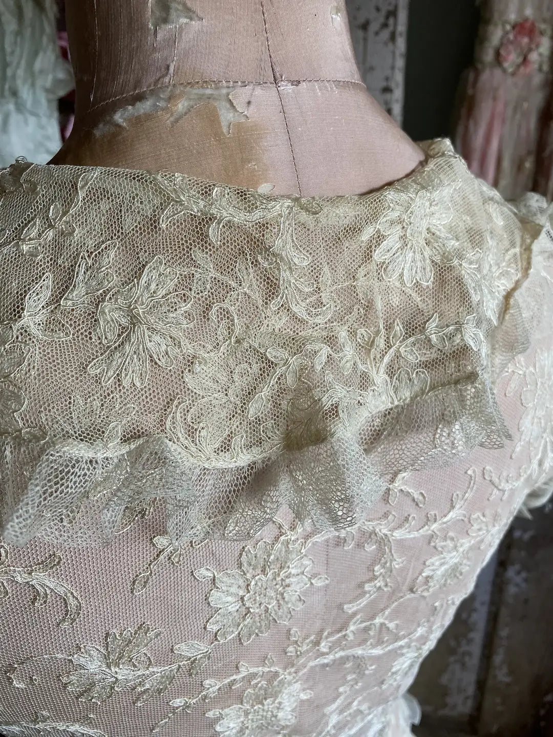 Antique Edwardian Lace Blouse