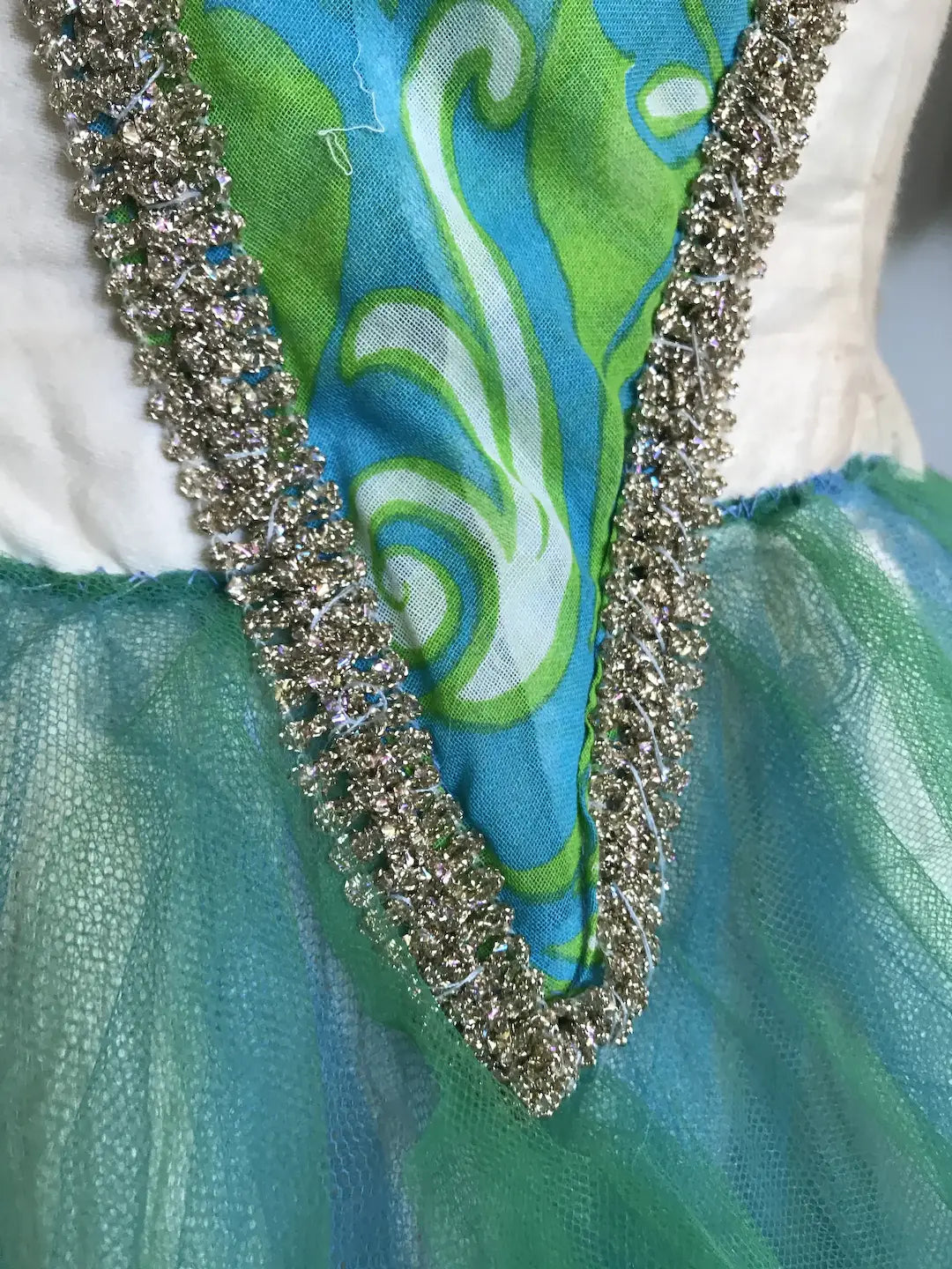 Vintage Ballet Tutu Costume Gauze Lace