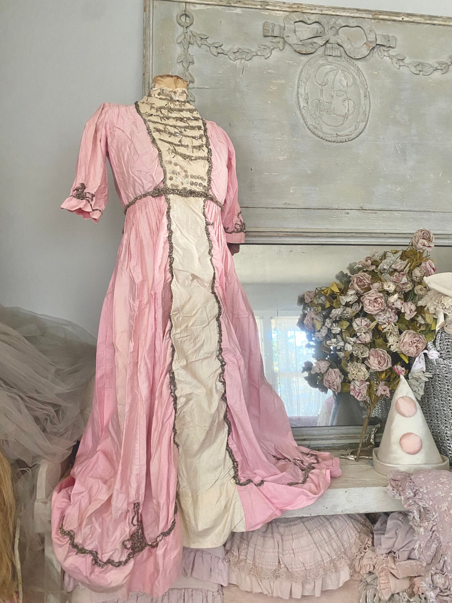 Antique Pink Costume Dress
