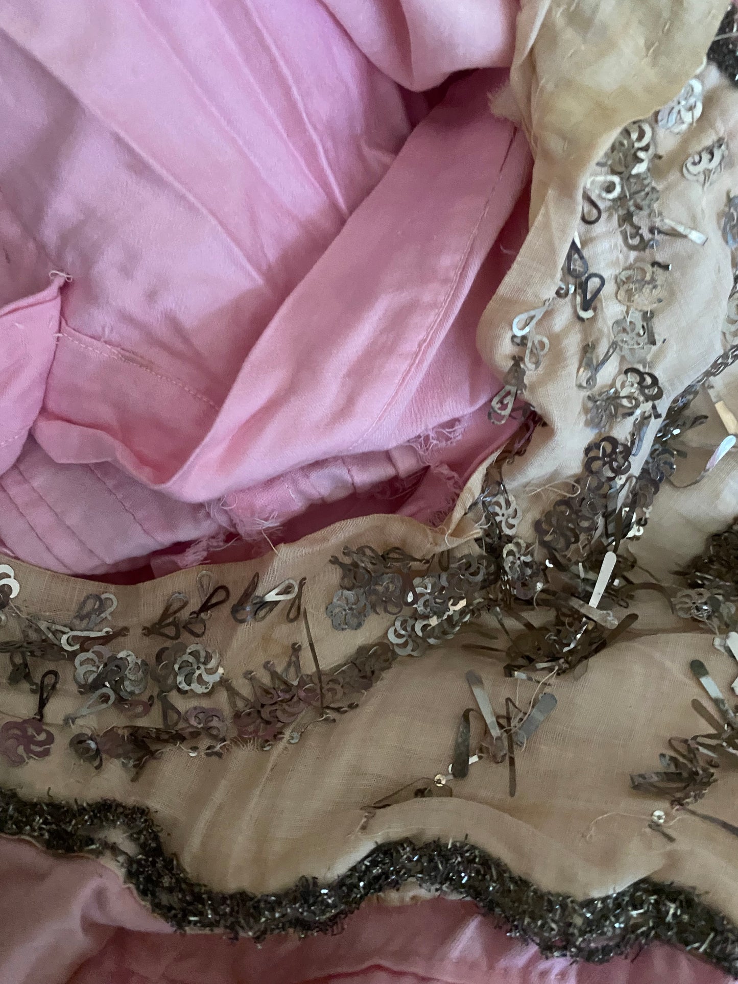 Antique Pink Costume Dress