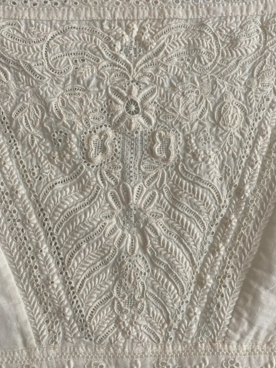 Antique c1865 French Christening Gown Dress