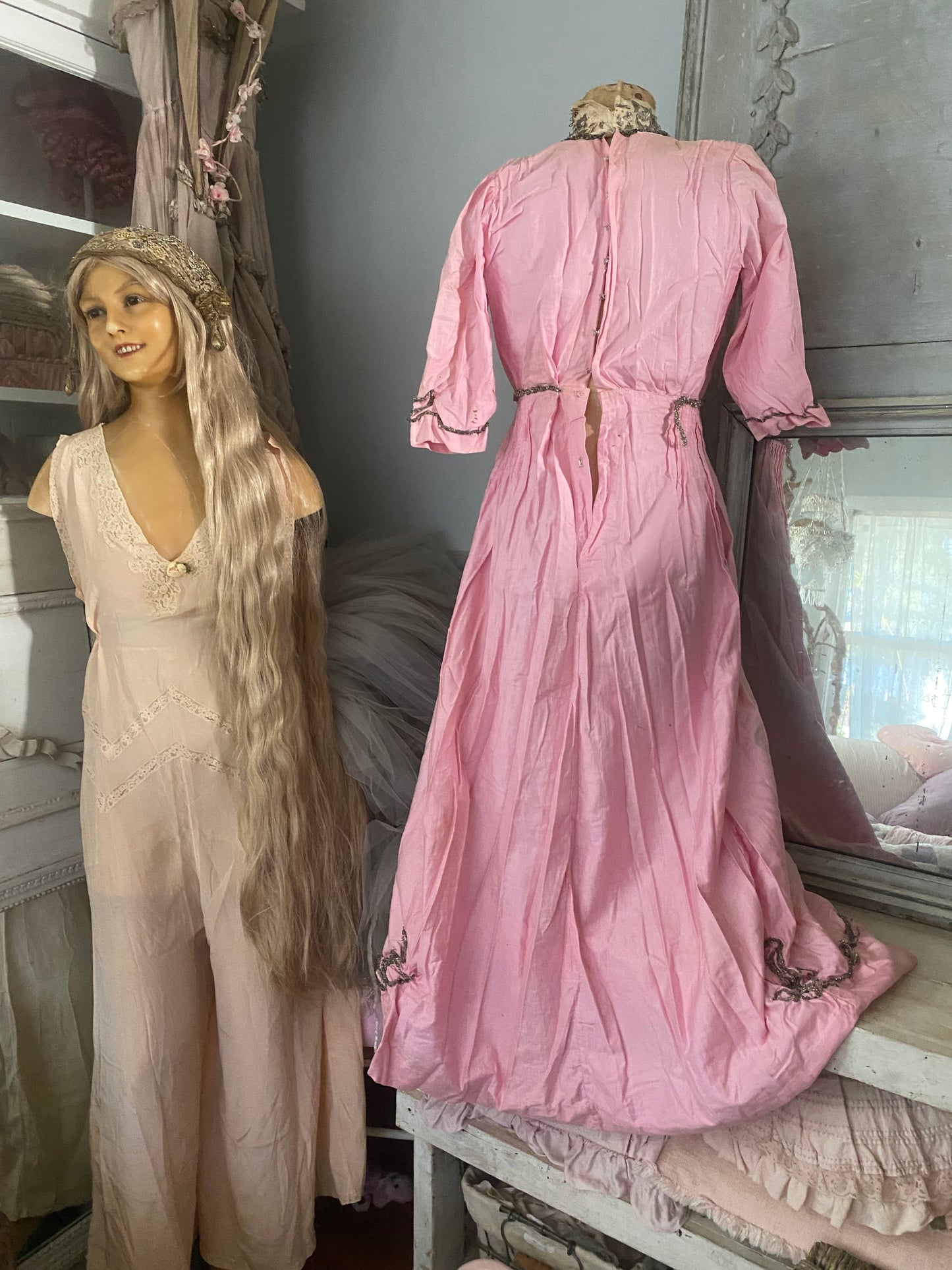 Antique Pink Costume Dress