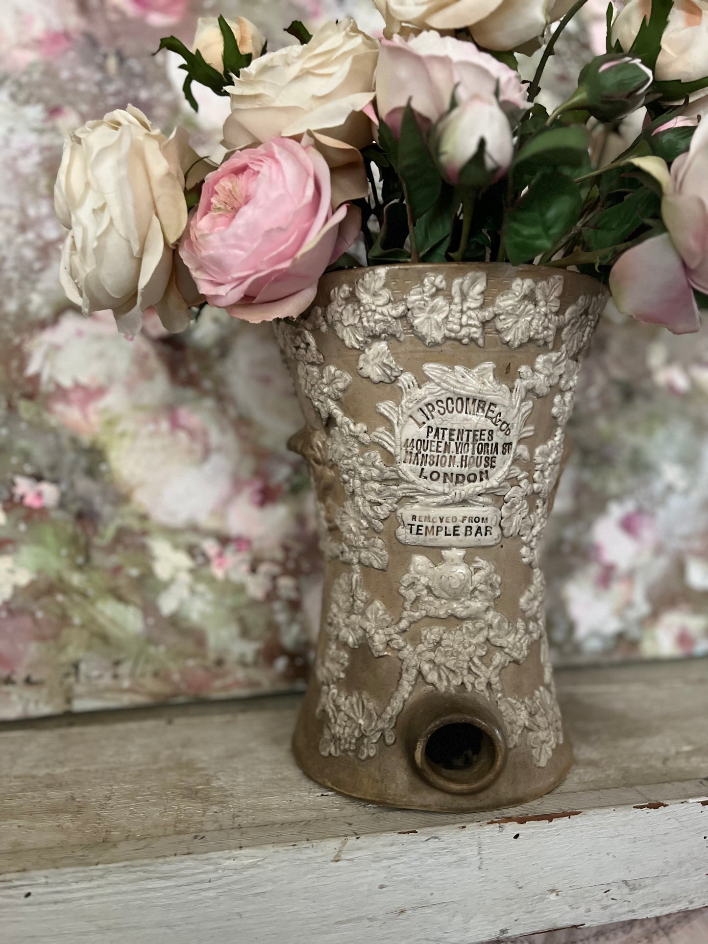 Antique English Mansion London Vase