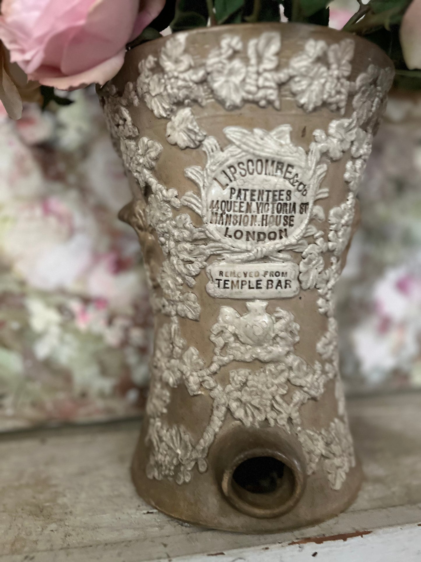 Antique English Mansion London Vase