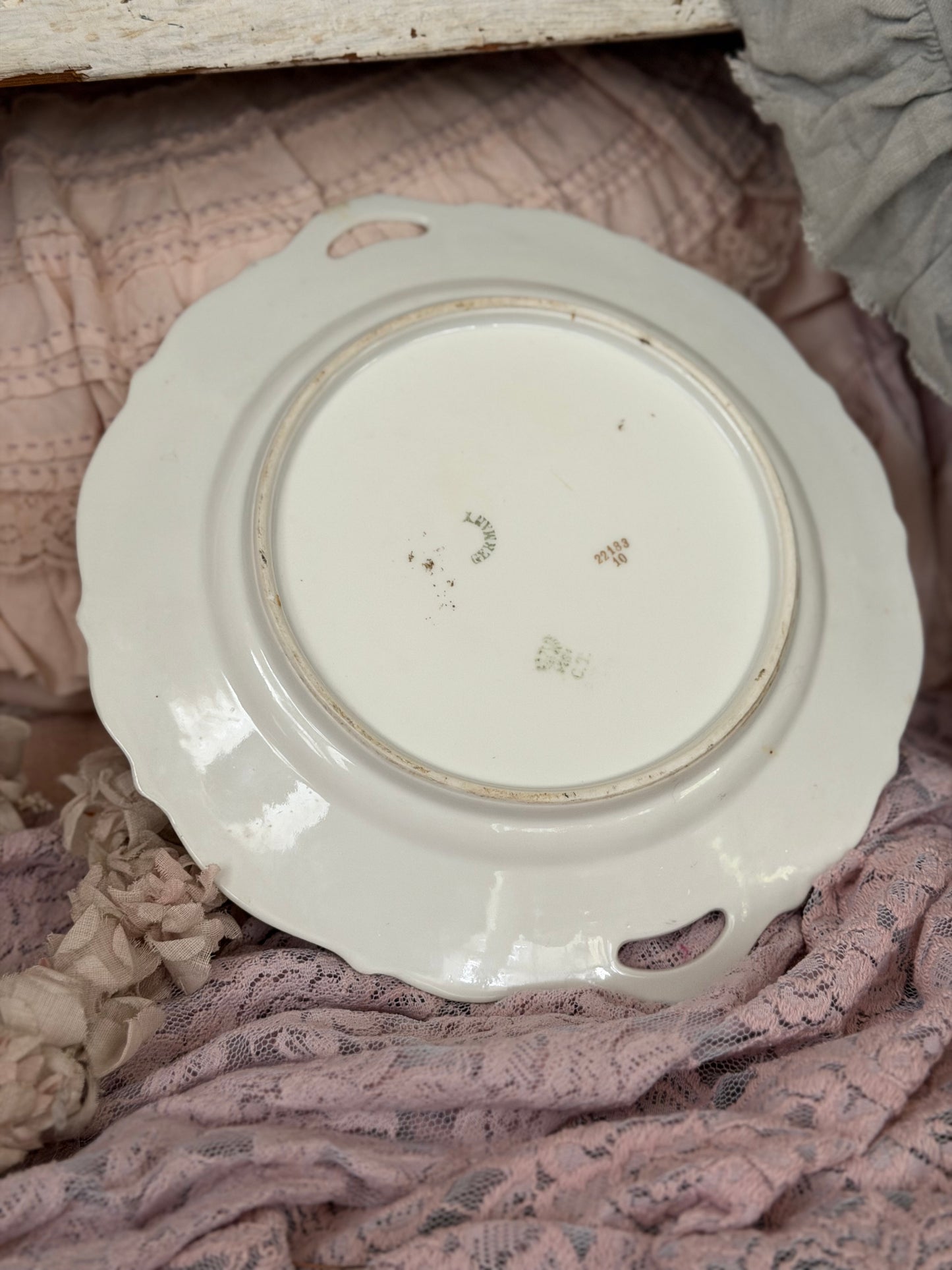 Antique Portrait Plate