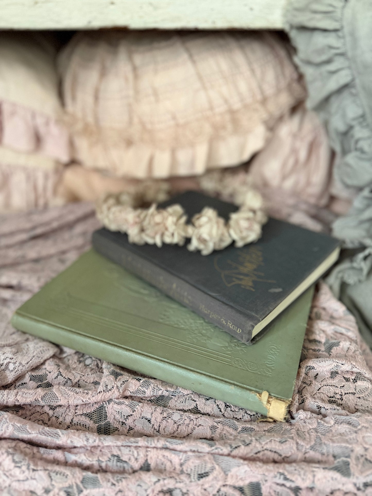 Antique Book Log Of Life