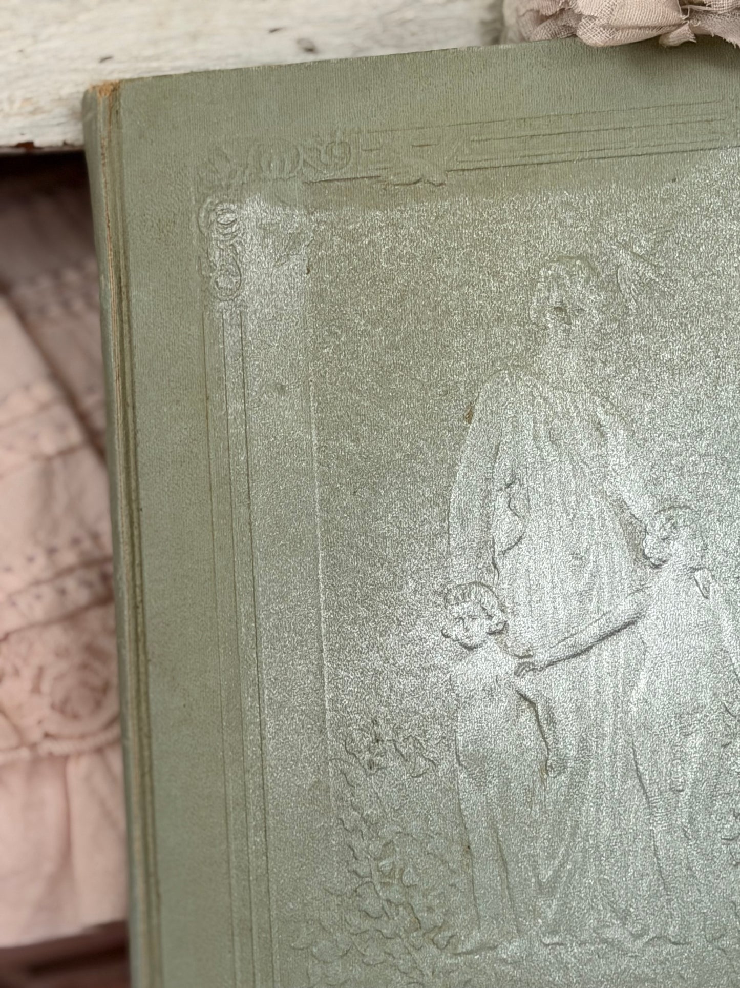 Antique Book Log Of Life