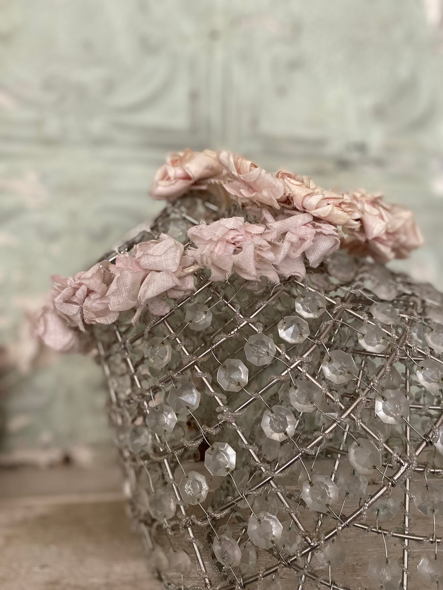 Beaded Crystal Lampshade