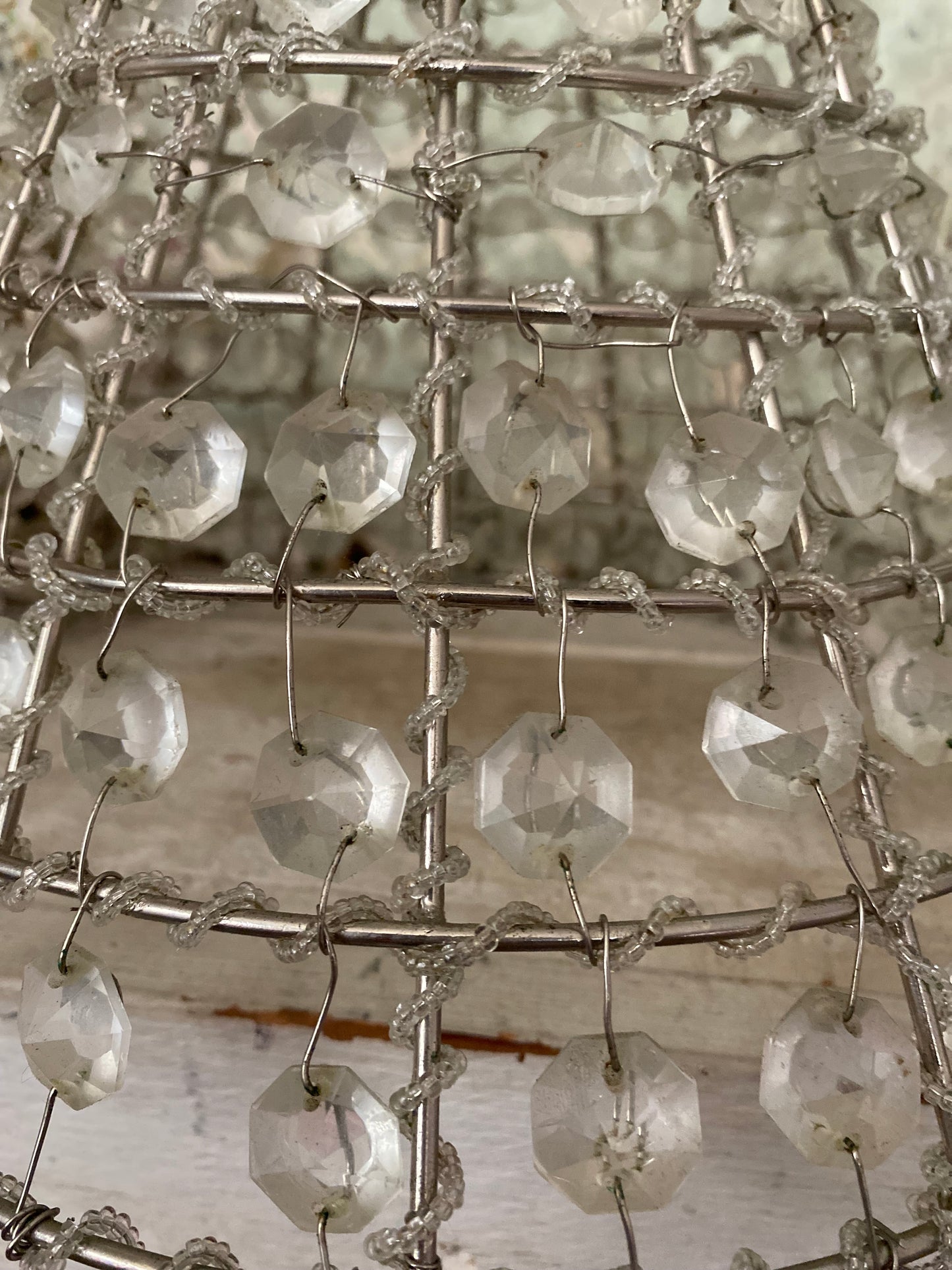 Beaded Crystal Lampshade
