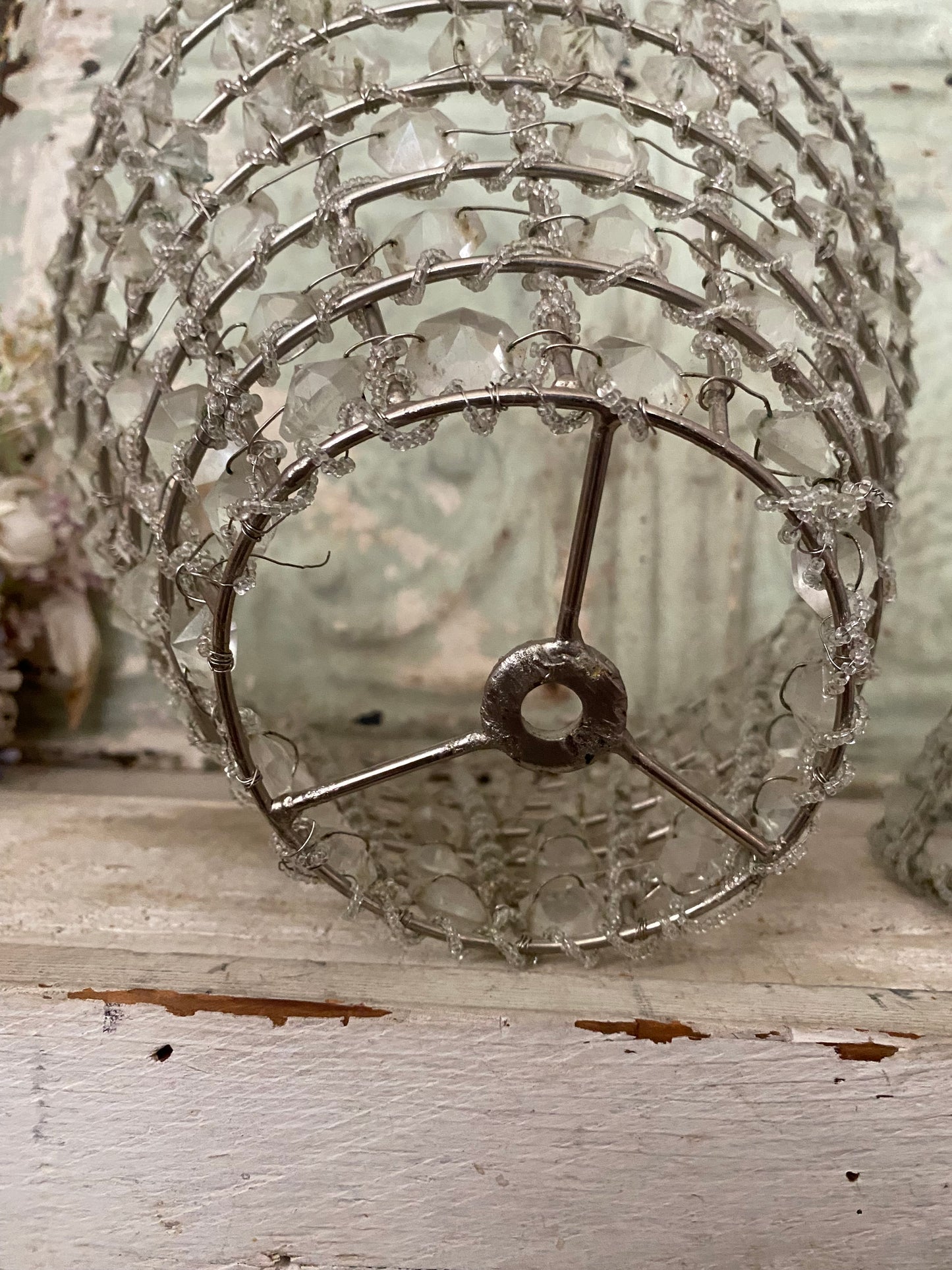 Beaded Crystal Lampshade