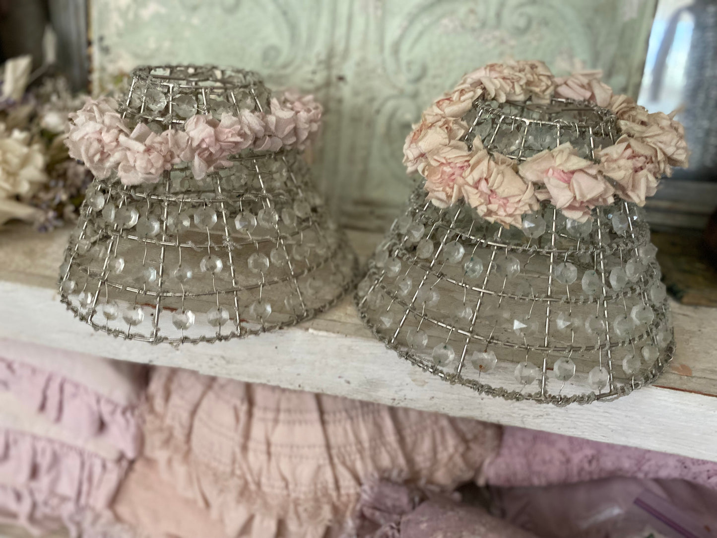 Beaded Crystal Lampshade