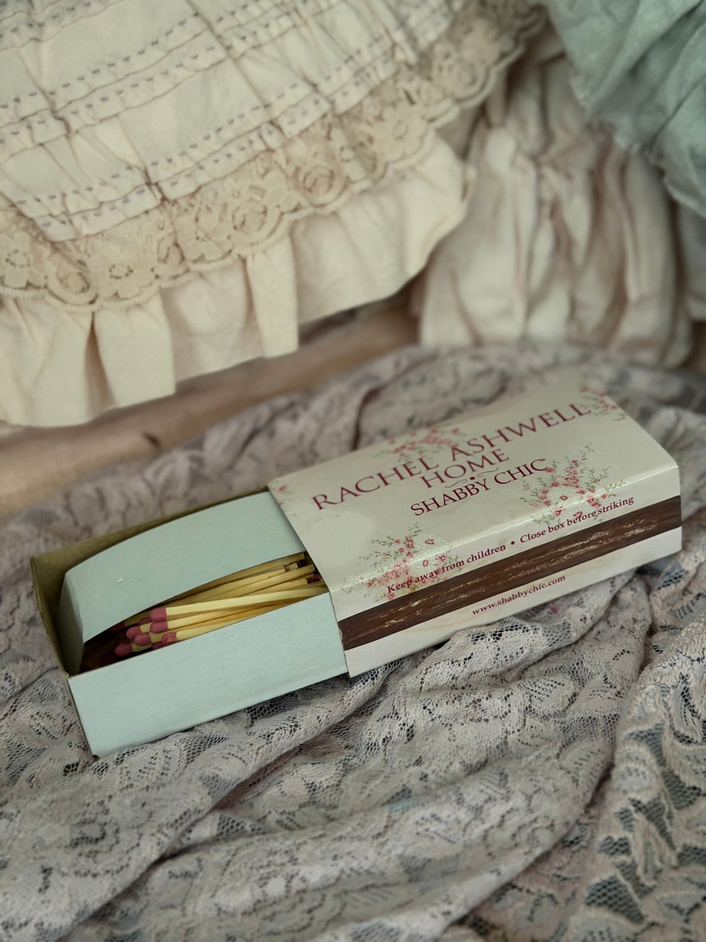 RARE Rachel Ashwell Shabby Chic Matchbox