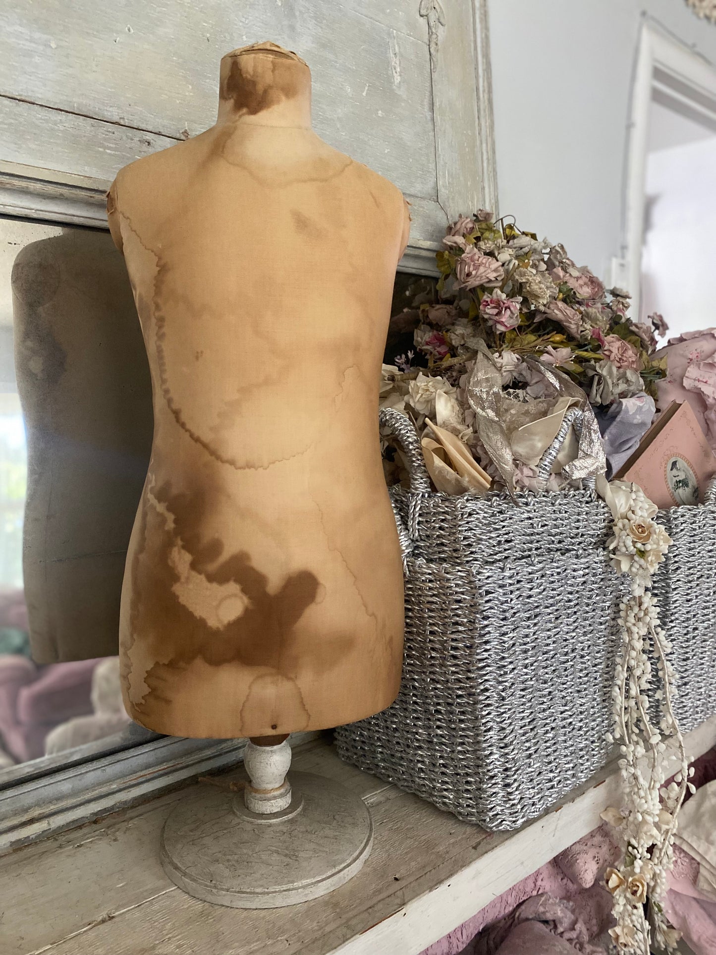 Antique Childs French Stockman Tabletop Mannequin