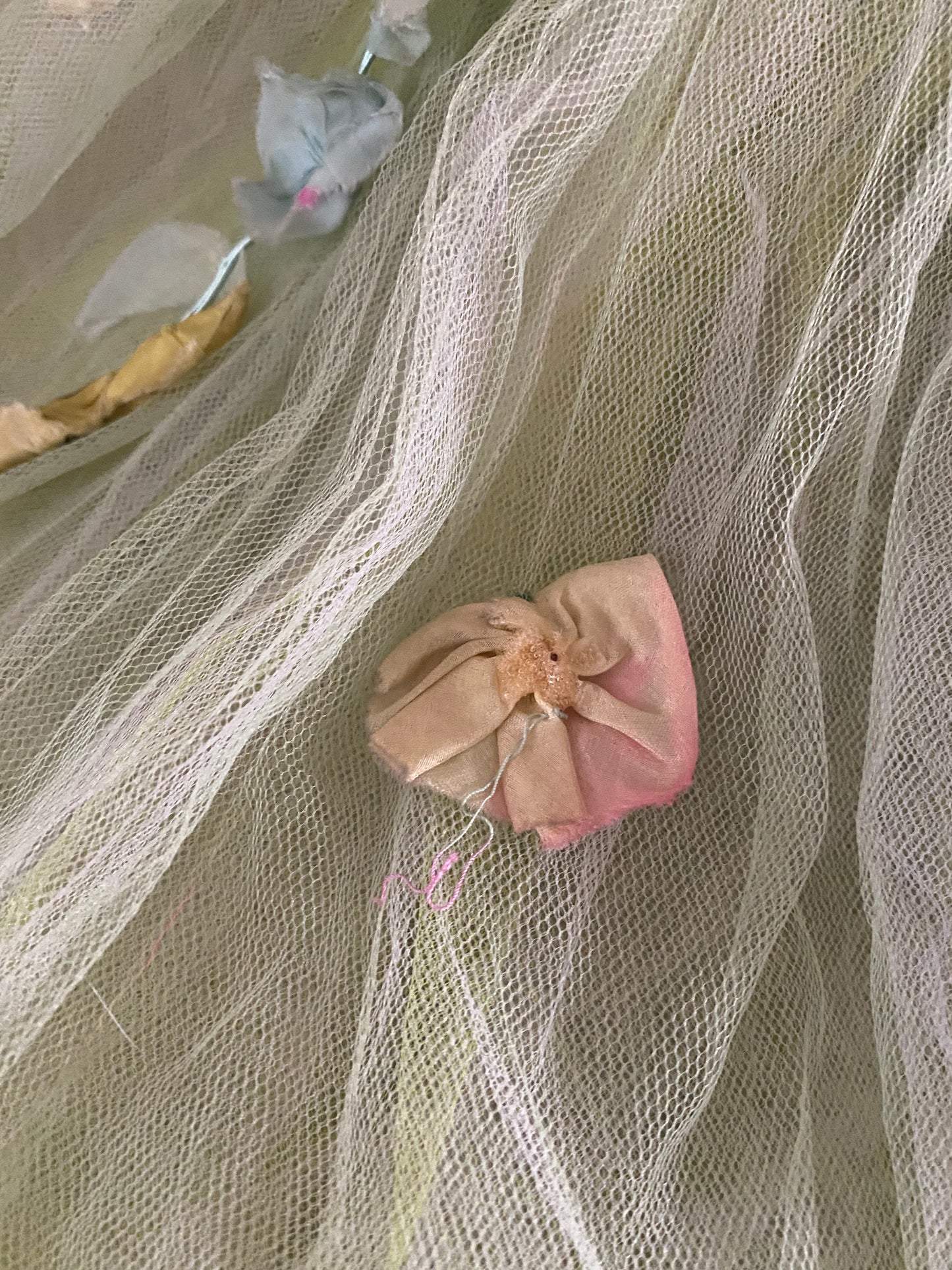 RARE Antique German Ballet Skirt Flower Garlands N0.3