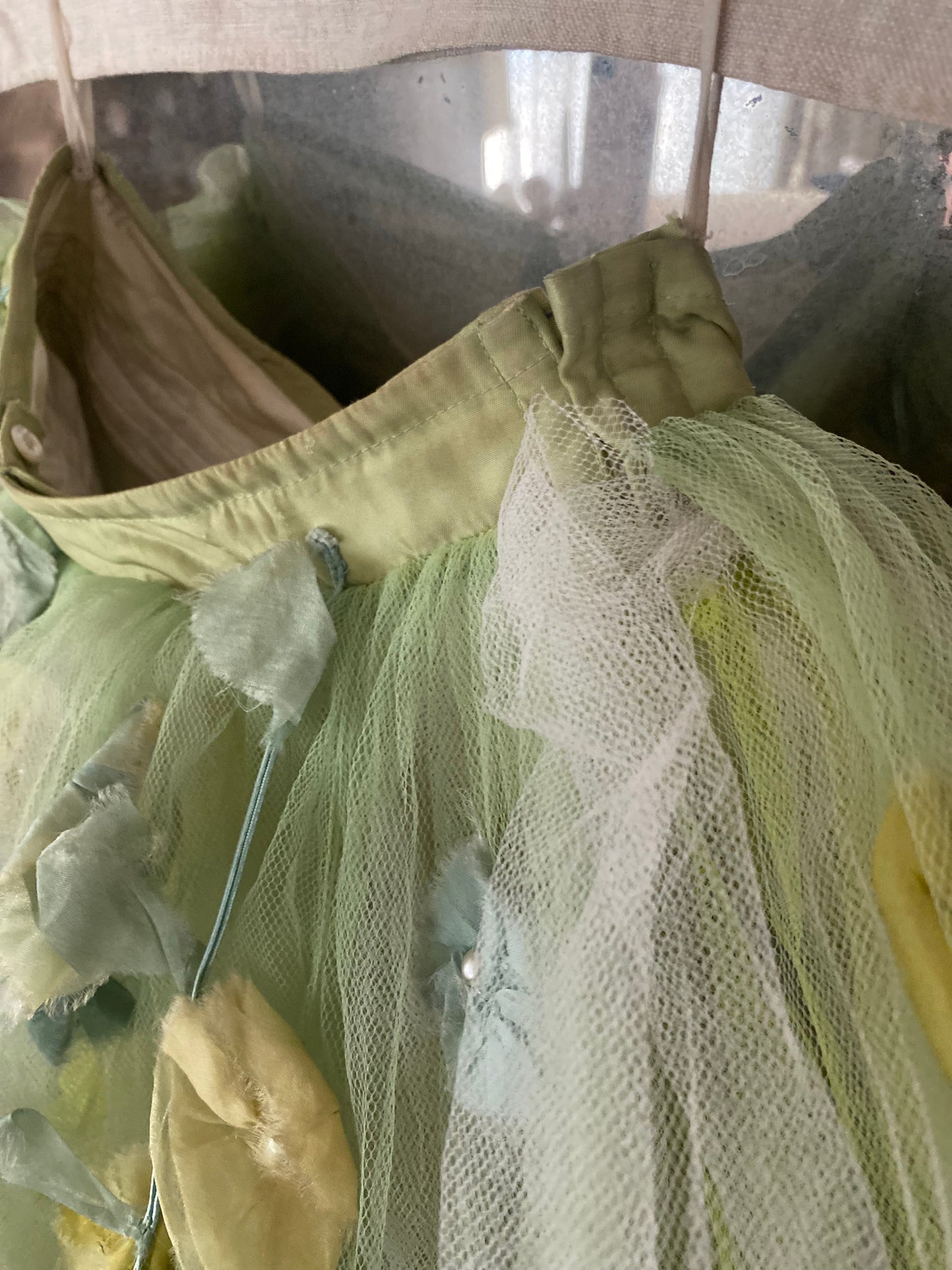 RARE Antique German Ballet Skirt Flower Garlands N0.4