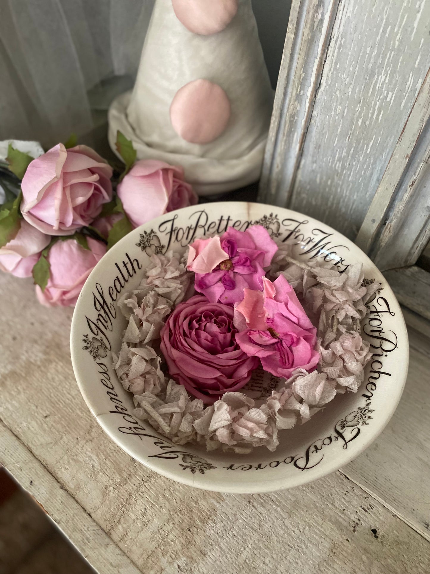 Antique Wedding Anniversary Bowl