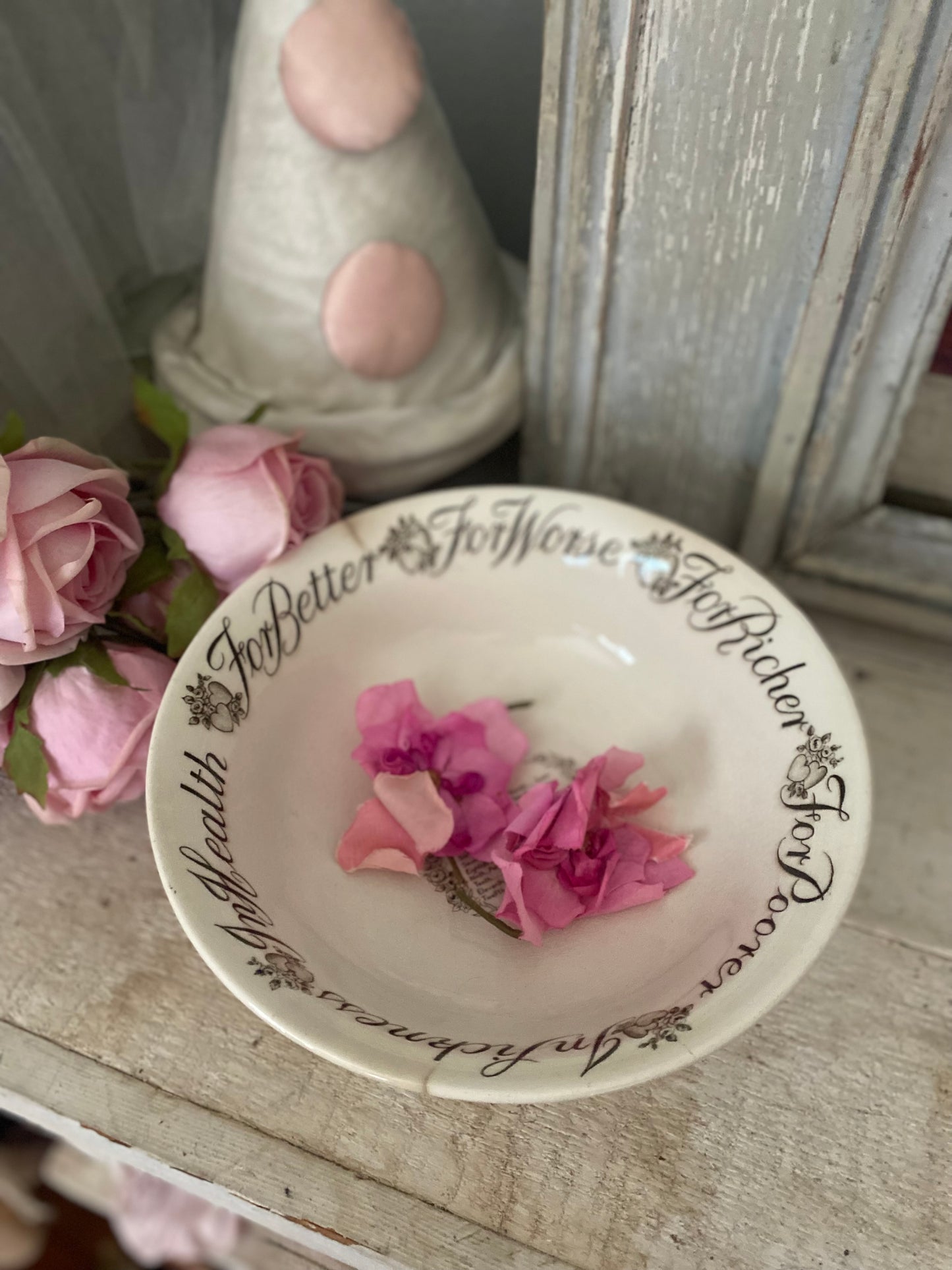 Antique Wedding Anniversary Bowl