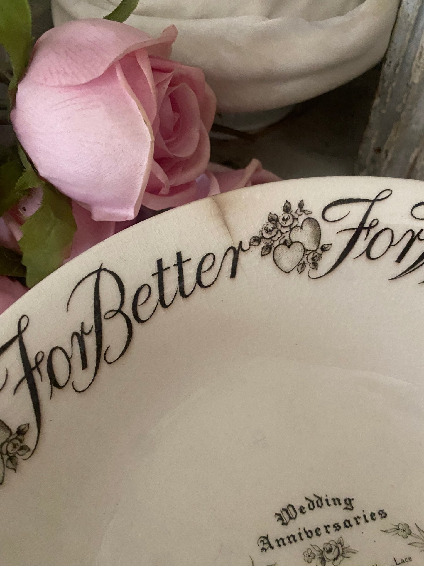 Antique Wedding Anniversary Bowl