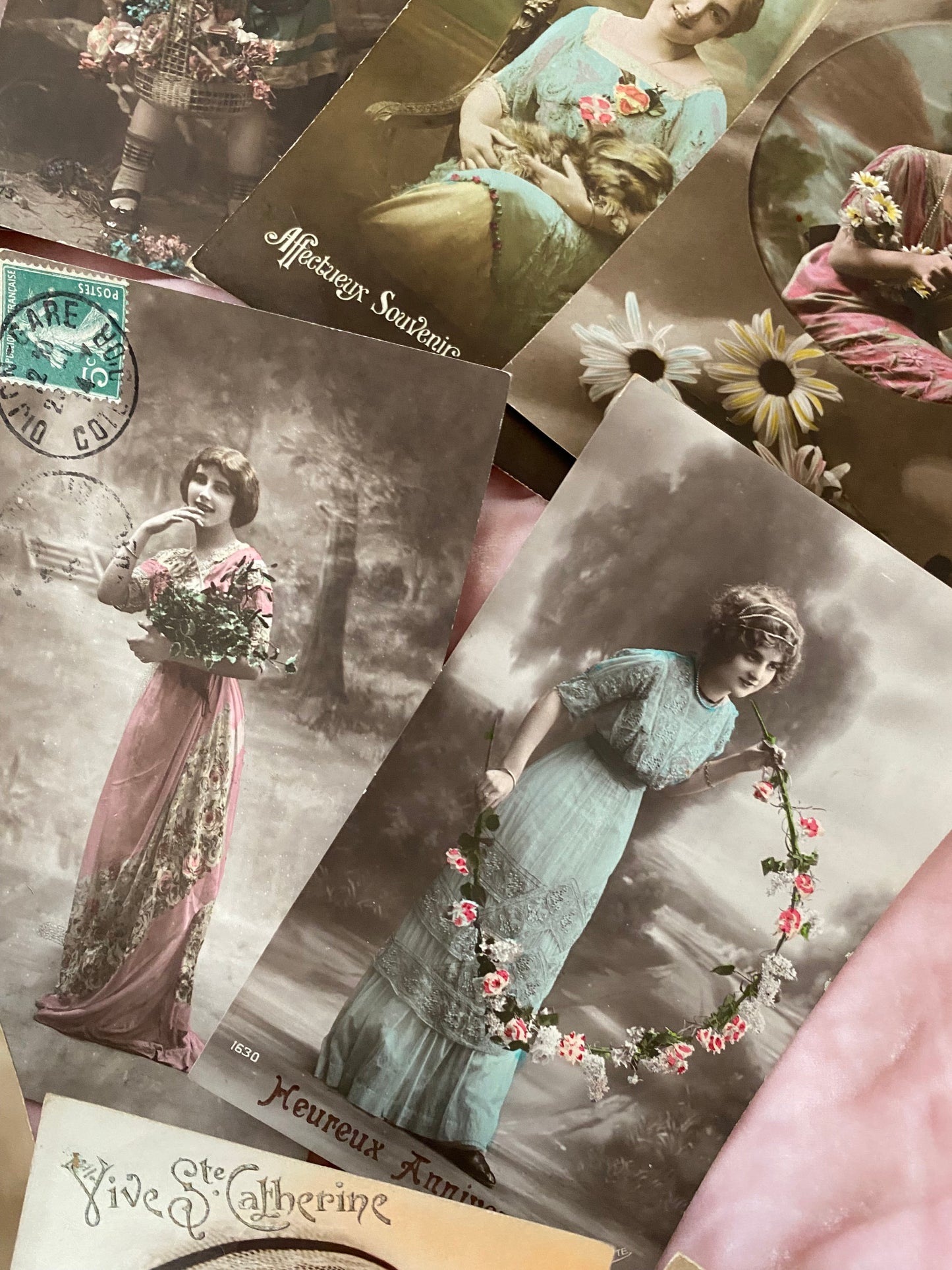 Antique Collection 23 French Postcards