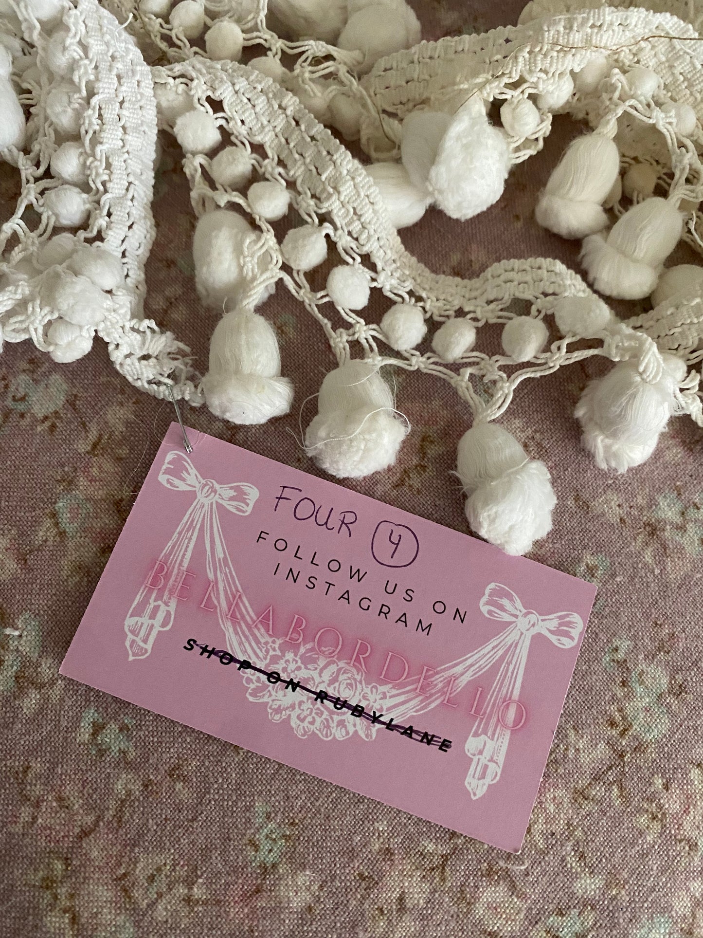 Antique French Bobble Trim No.4
