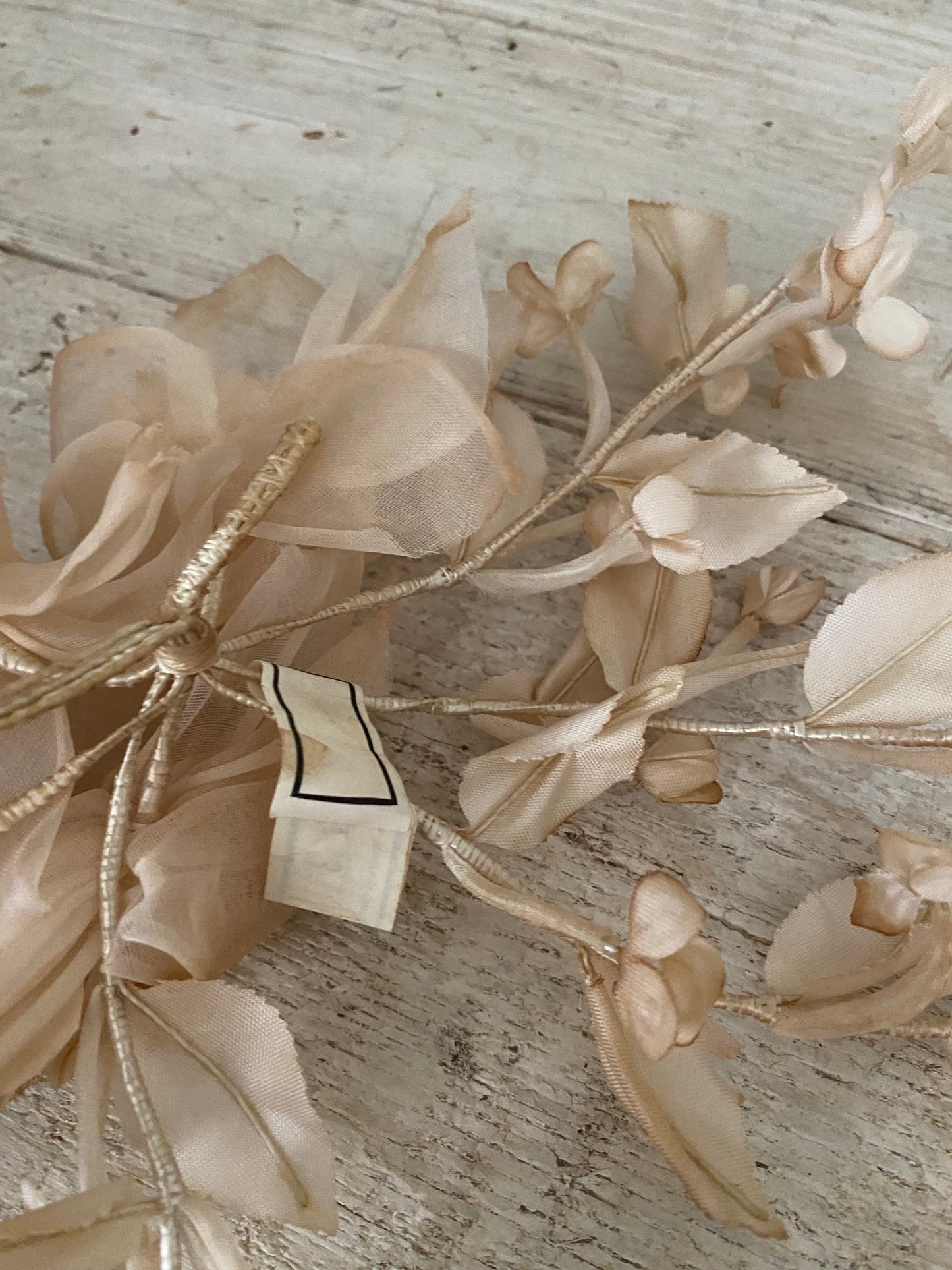 Antique Millinery Flower crown