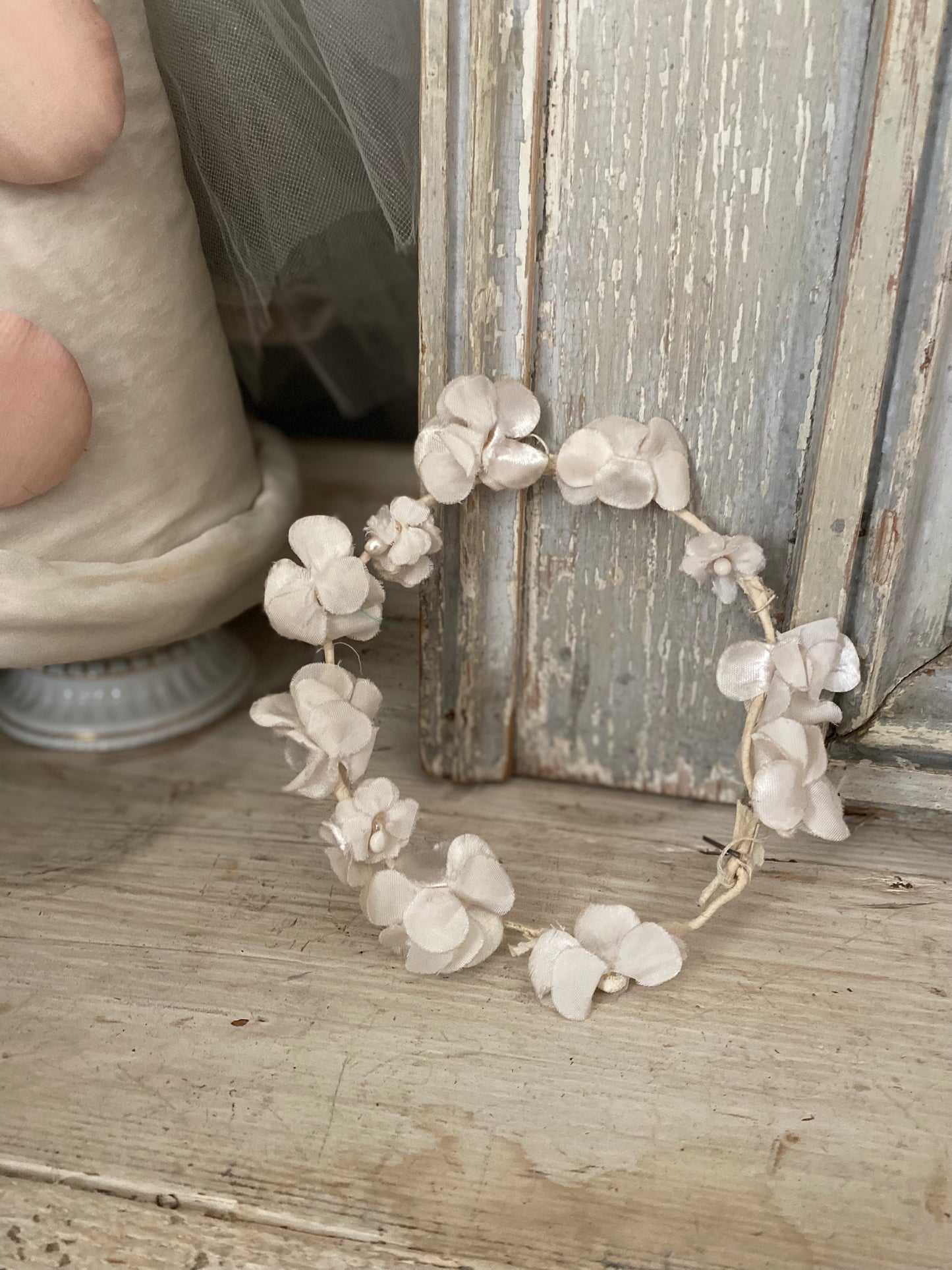 Antique French Flower Crown