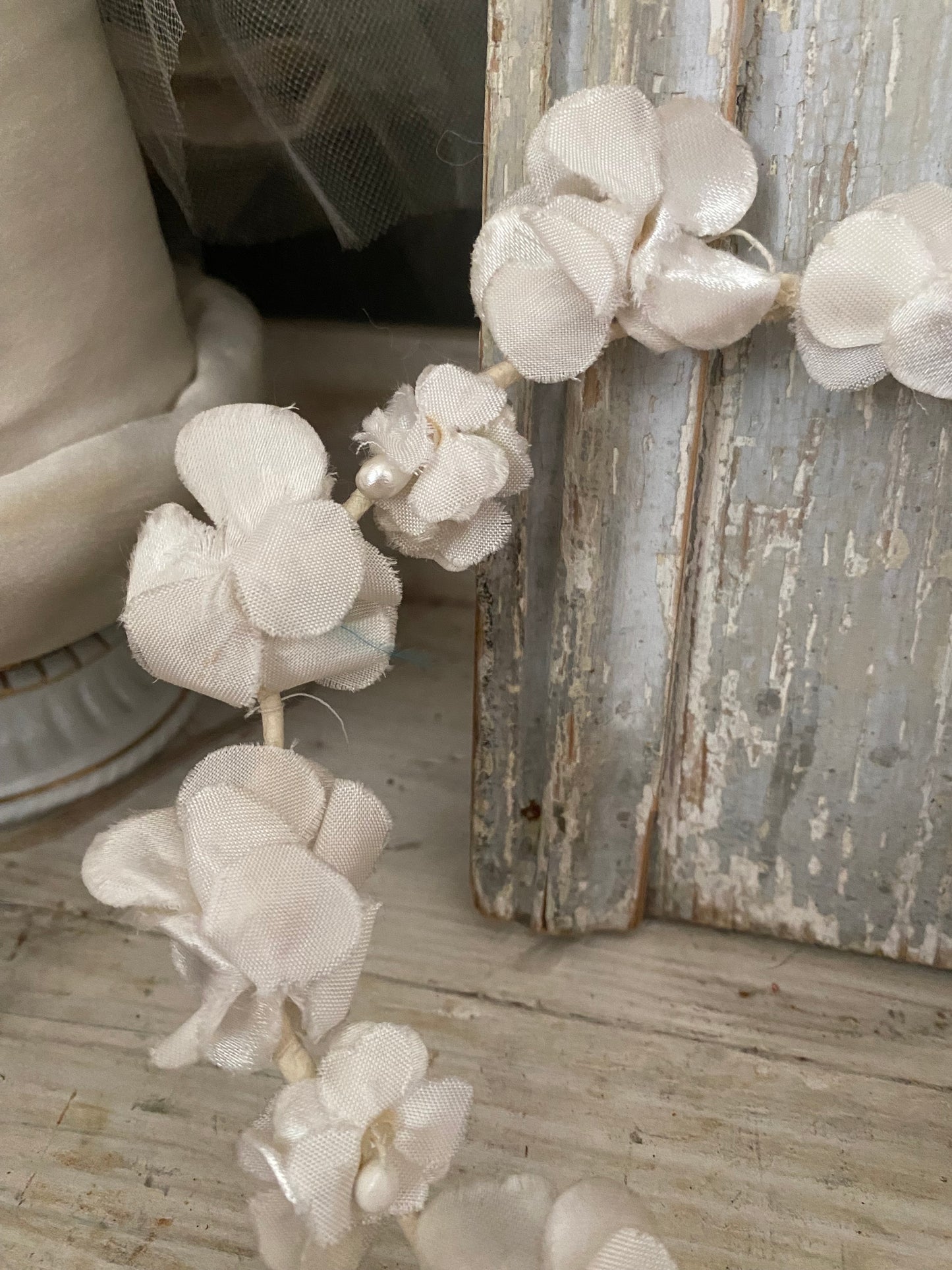 Antique French Flower Crown