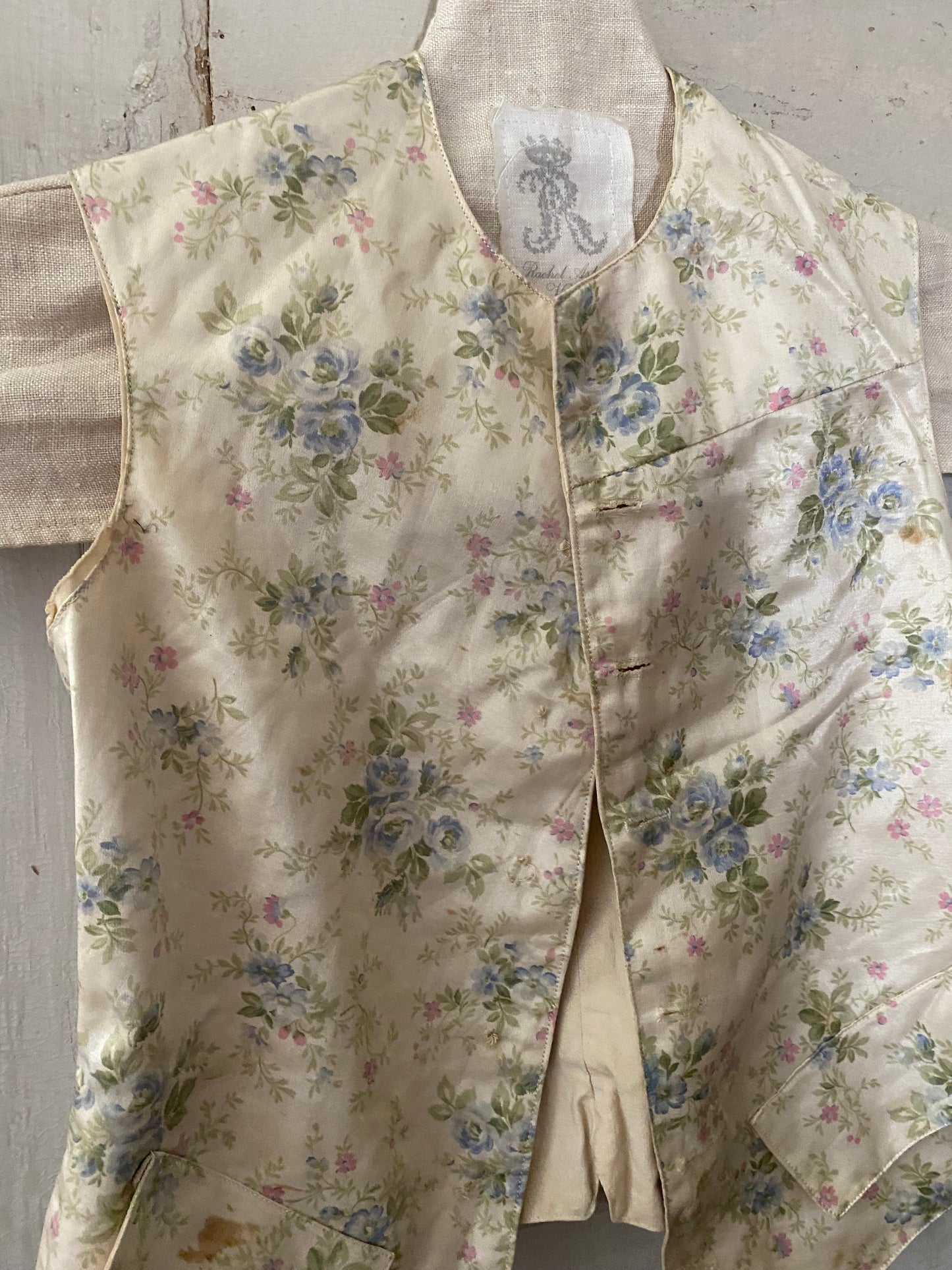 RARE Antique Young Mans Waist Coat Vest