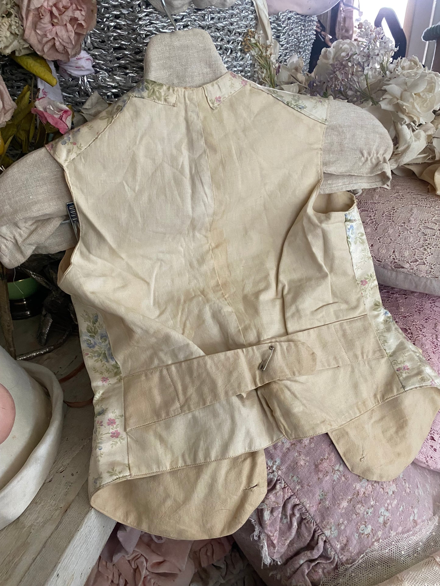 RARE Antique Young Mans Waist Coat Vest