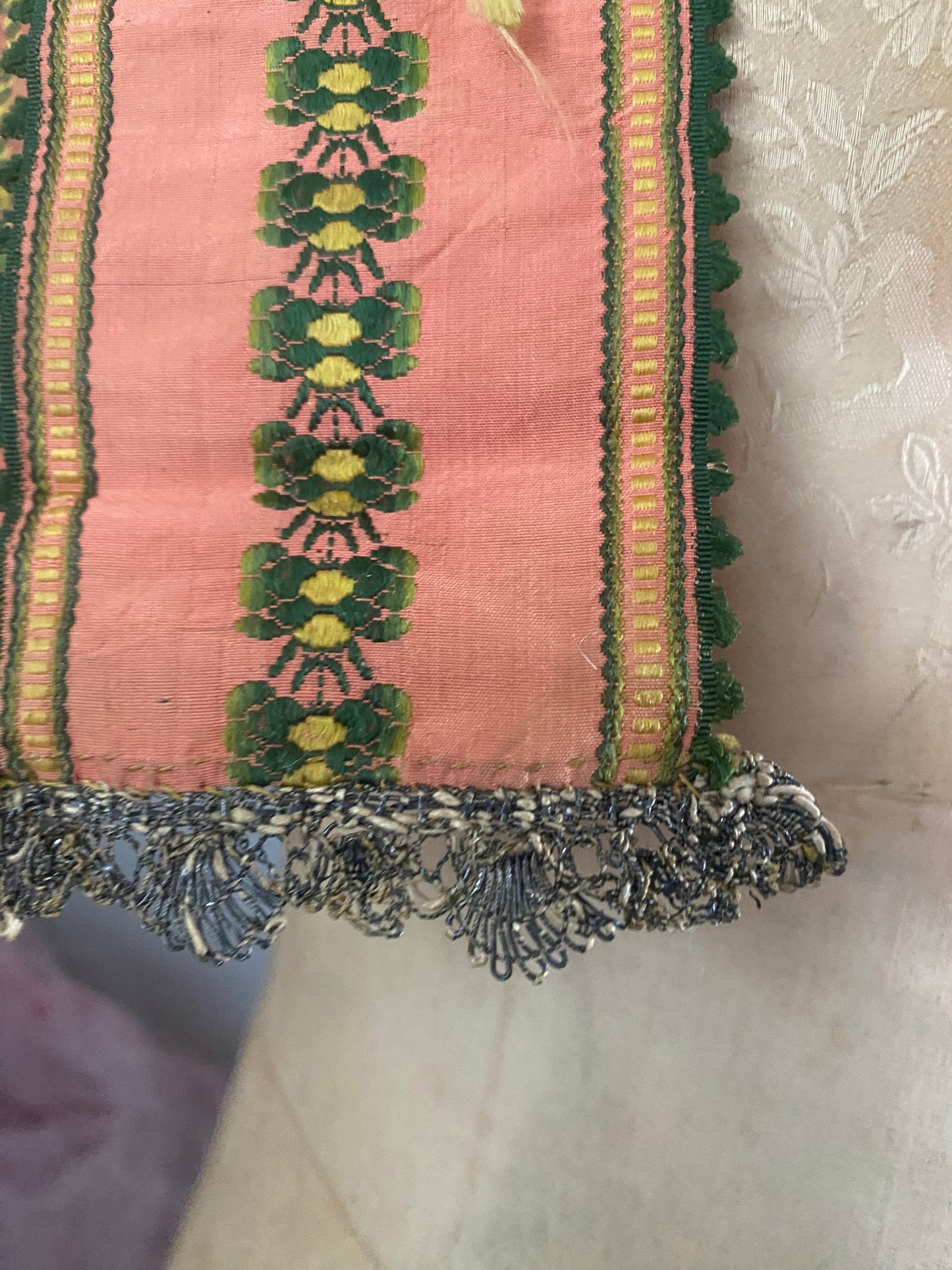 Antique Czech Millinery Flower Crown