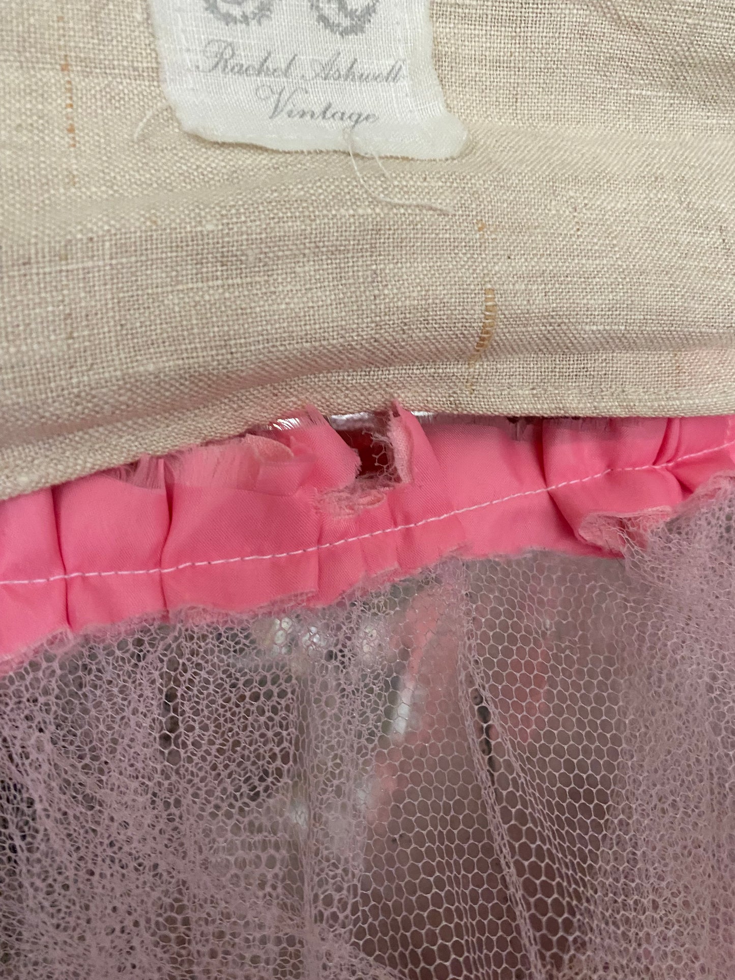 Collection 2 Vintage Pink Lace Tutu Skirts