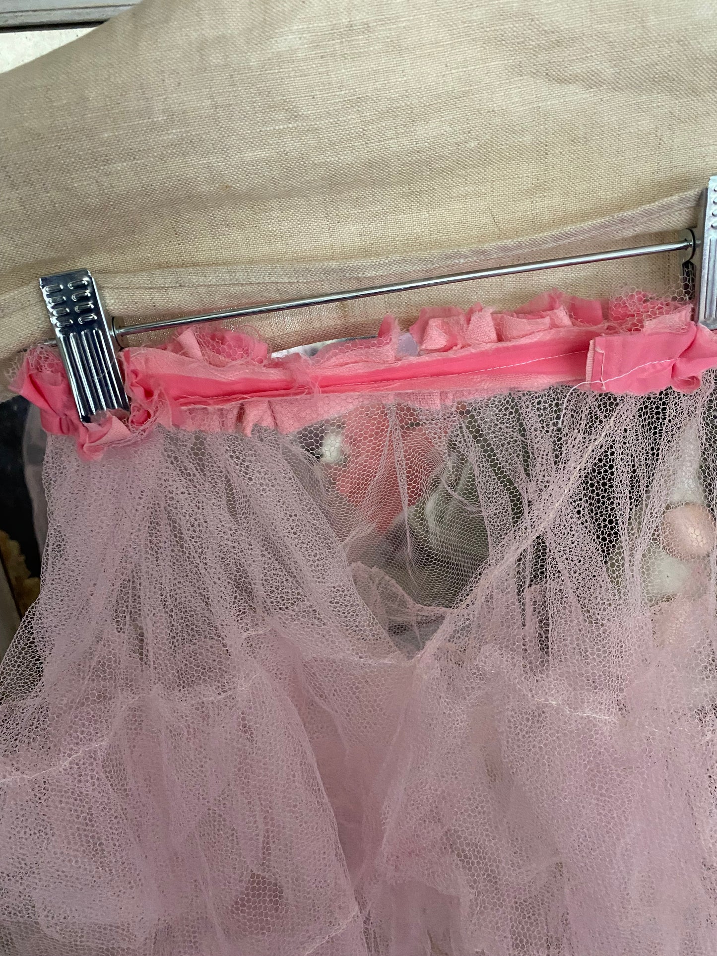 Collection 2 Vintage Pink Lace Tutu Skirts