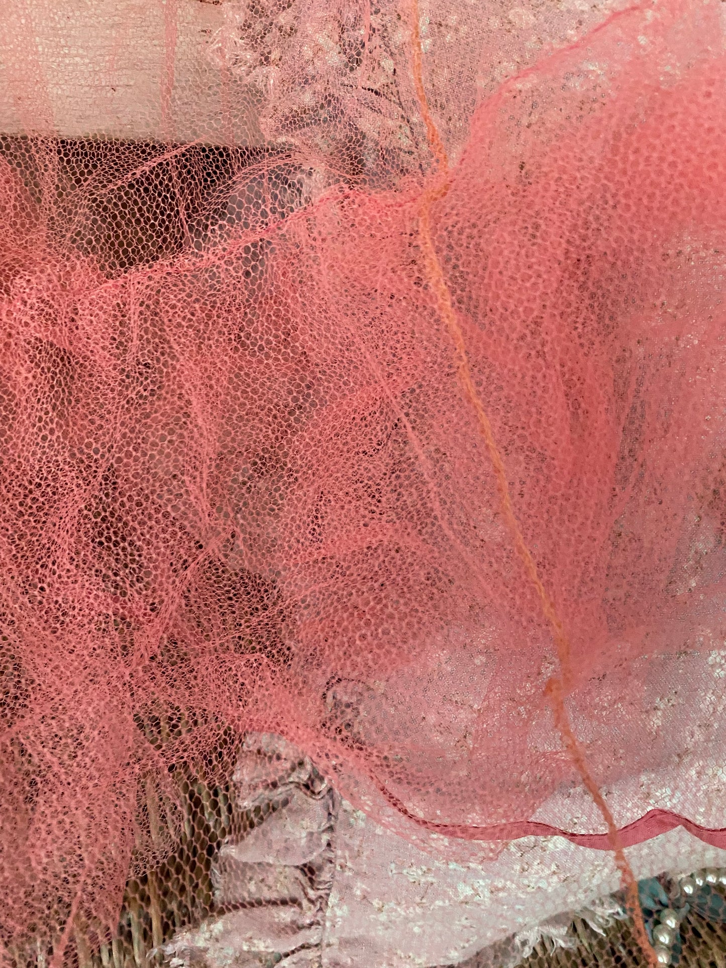 Collection 2 Vintage Pink Lace Tutu Skirts