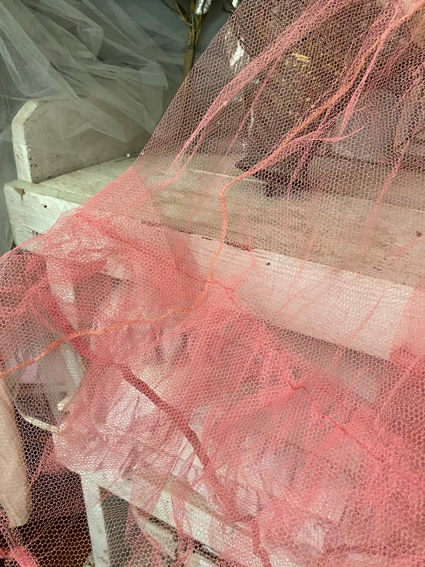 Collection 2 Vintage Pink Lace Tutu Skirts