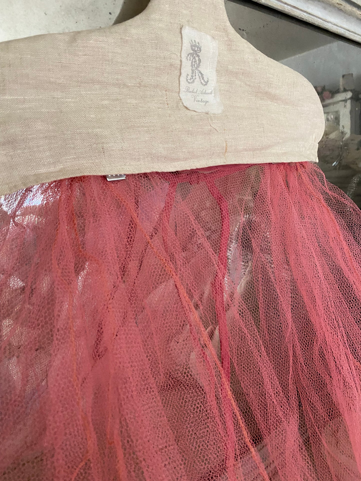 Collection 2 Vintage Pink Lace Tutu Skirts