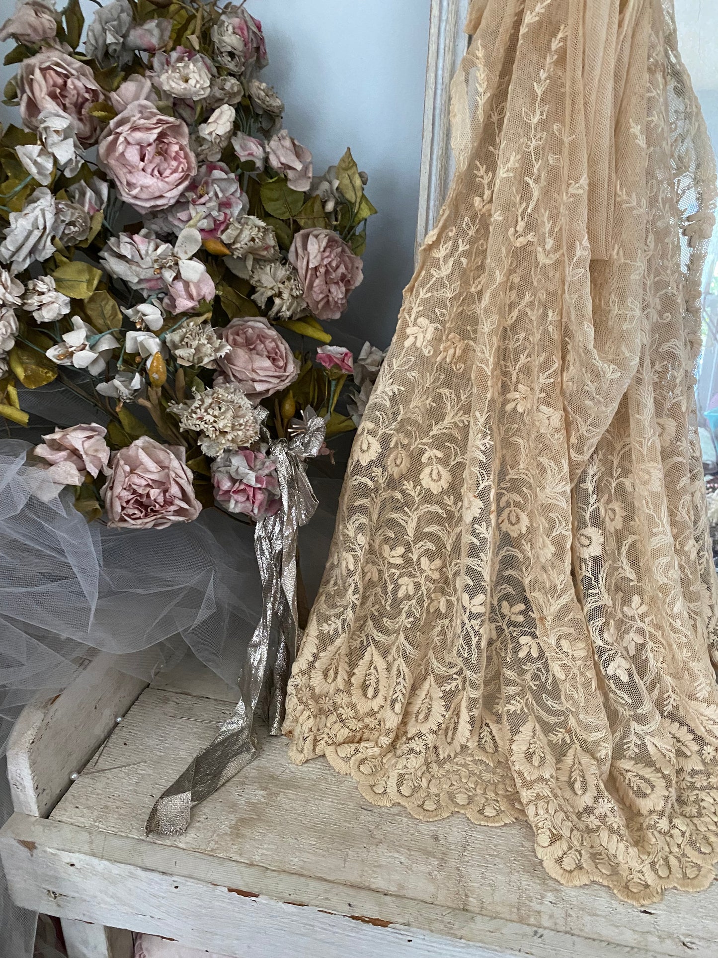 Antique Lace Panel