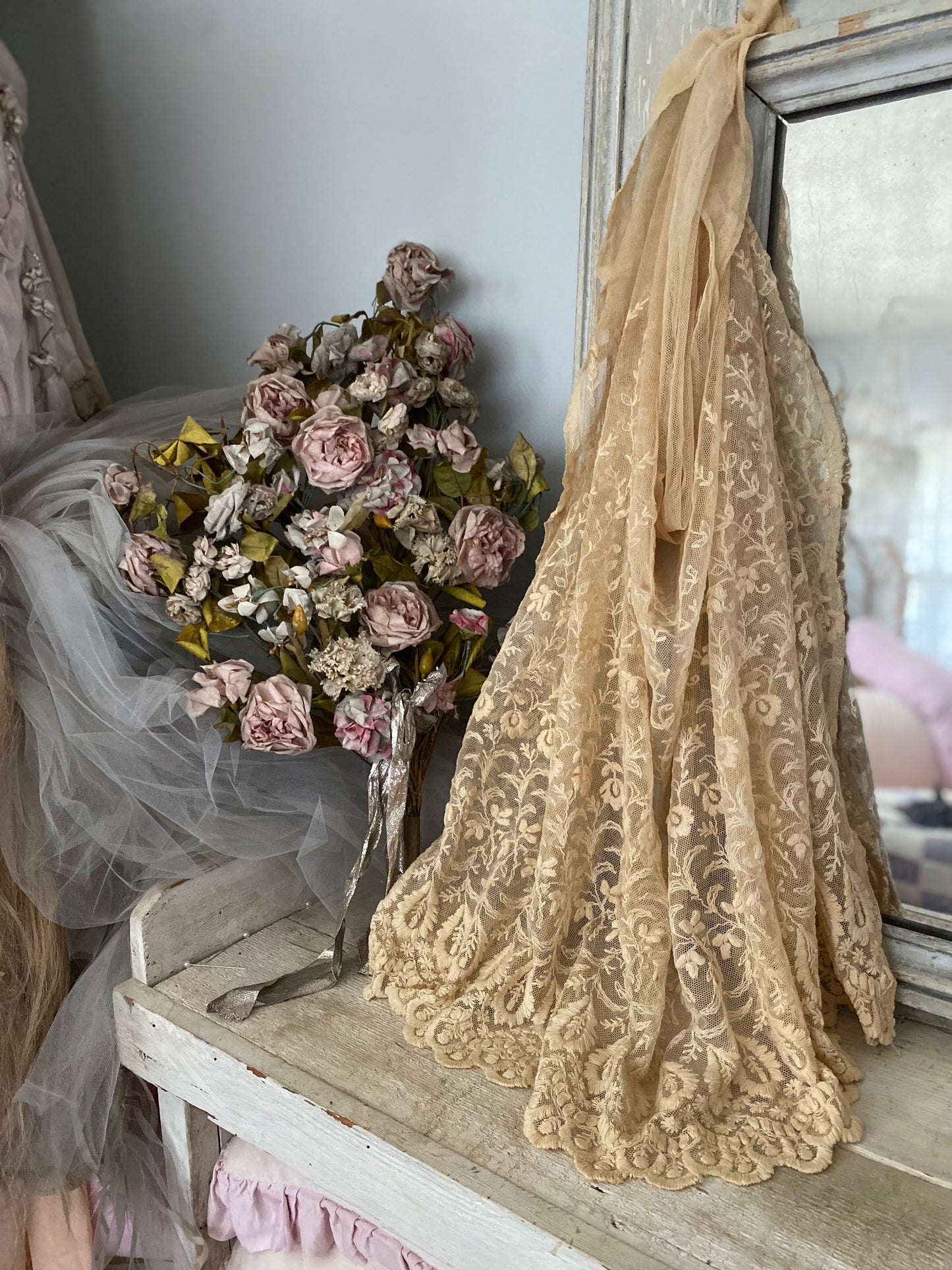 Antique Lace Panel