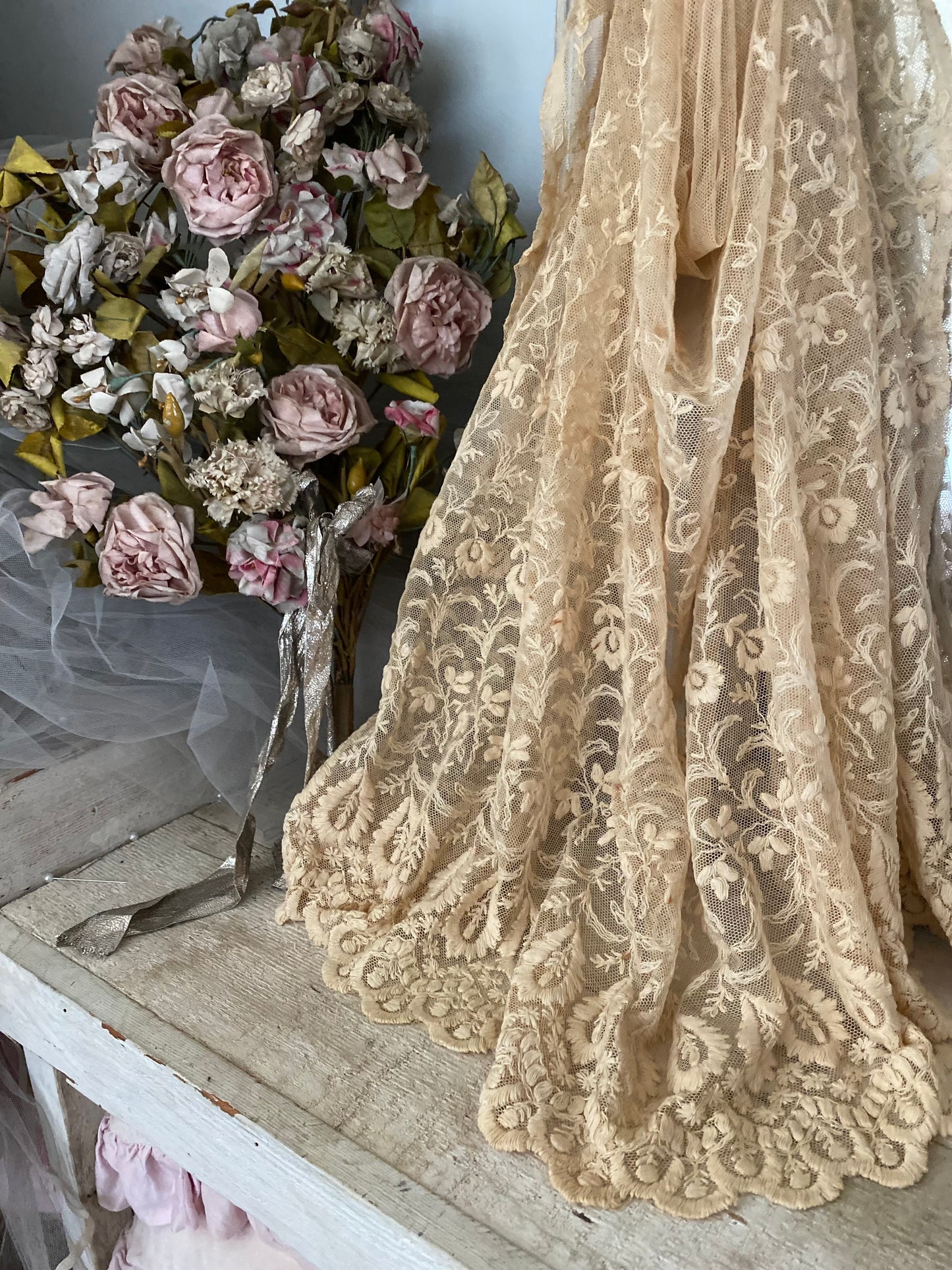 Antique Lace Panel