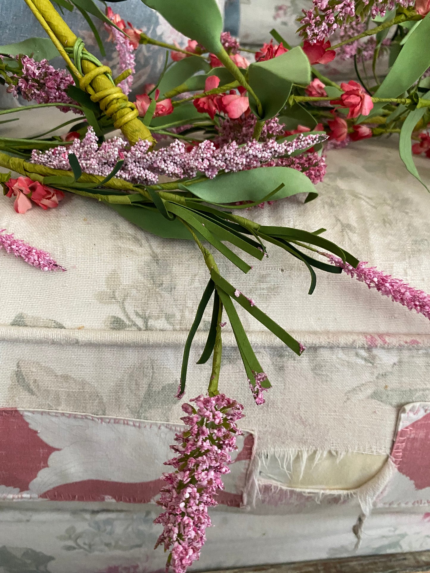Set 3 Pink Flower Garlands