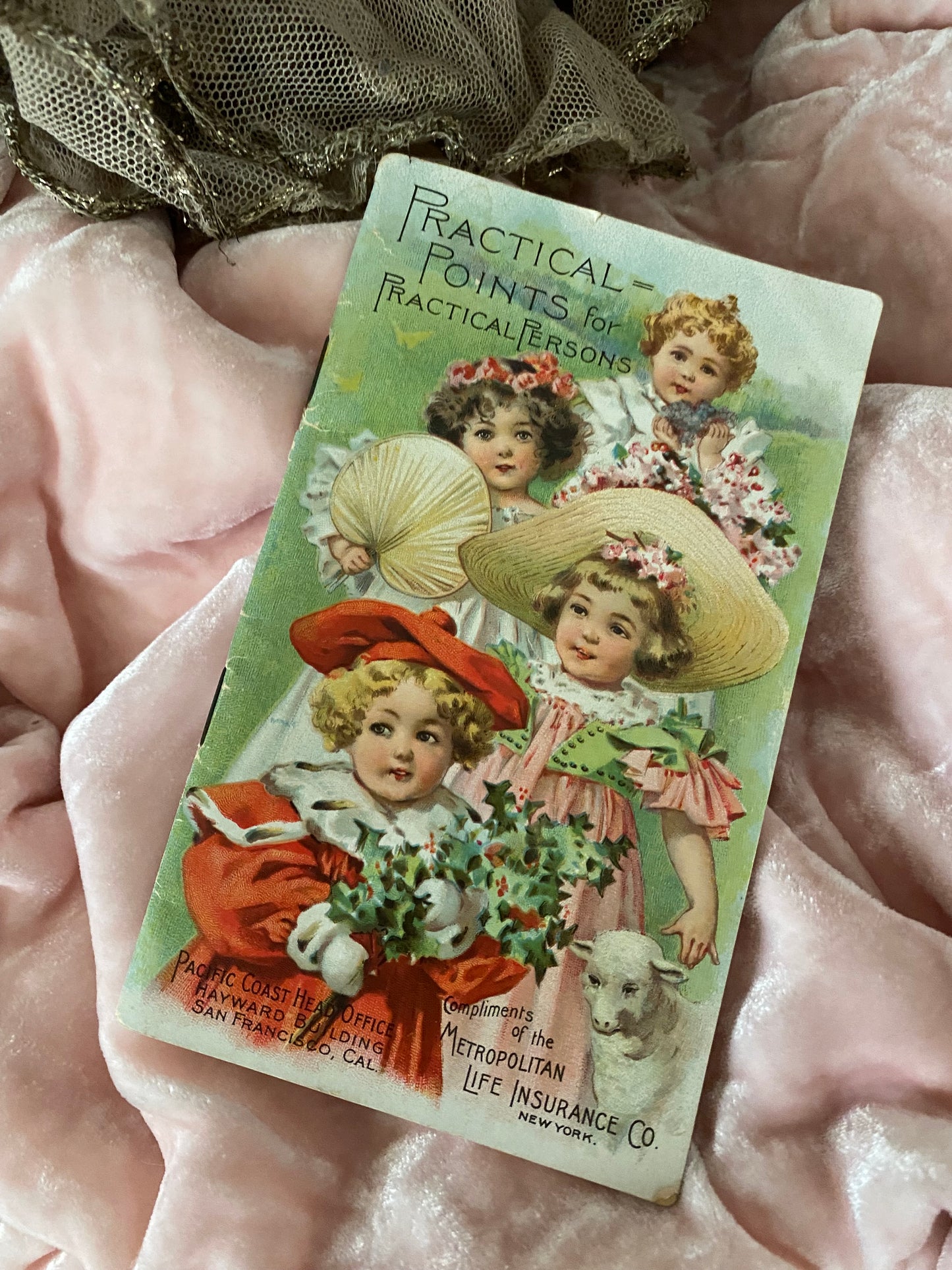 Antique Advertising Booklet