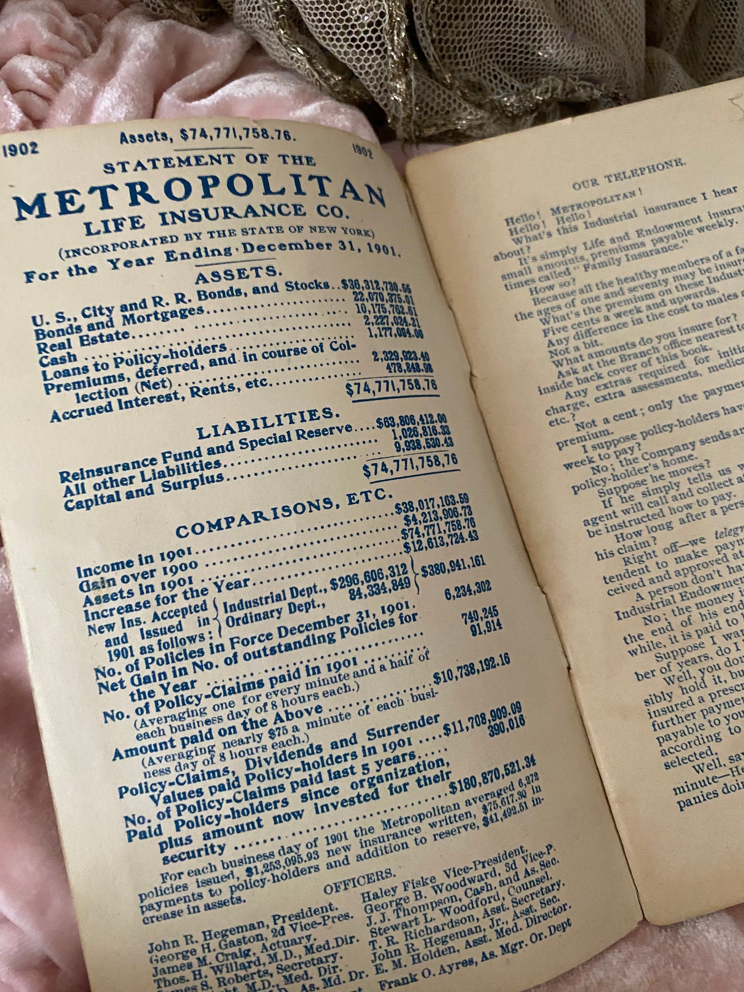 Antique Advertising Booklet